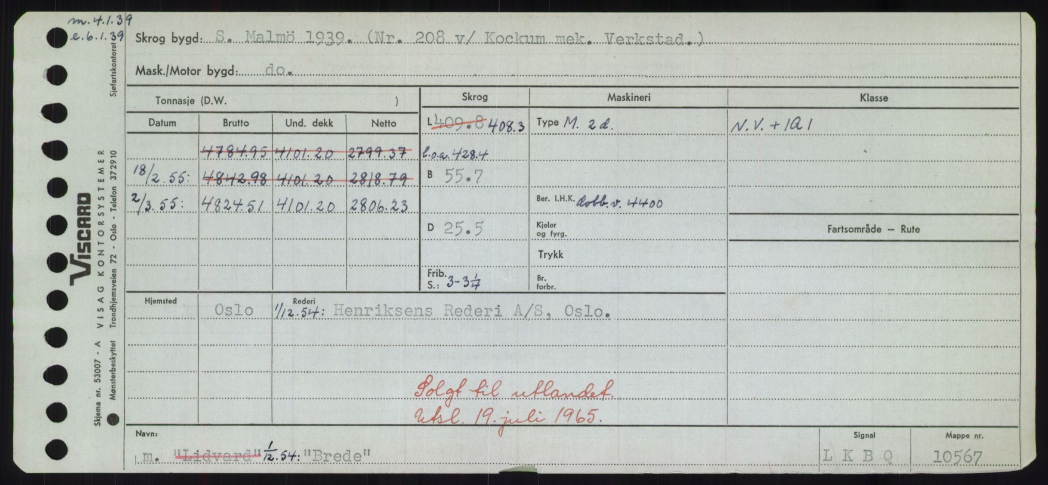 Sjøfartsdirektoratet med forløpere, Skipsmålingen, RA/S-1627/H/Hd/L0005: Fartøy, Br-Byg, p. 171