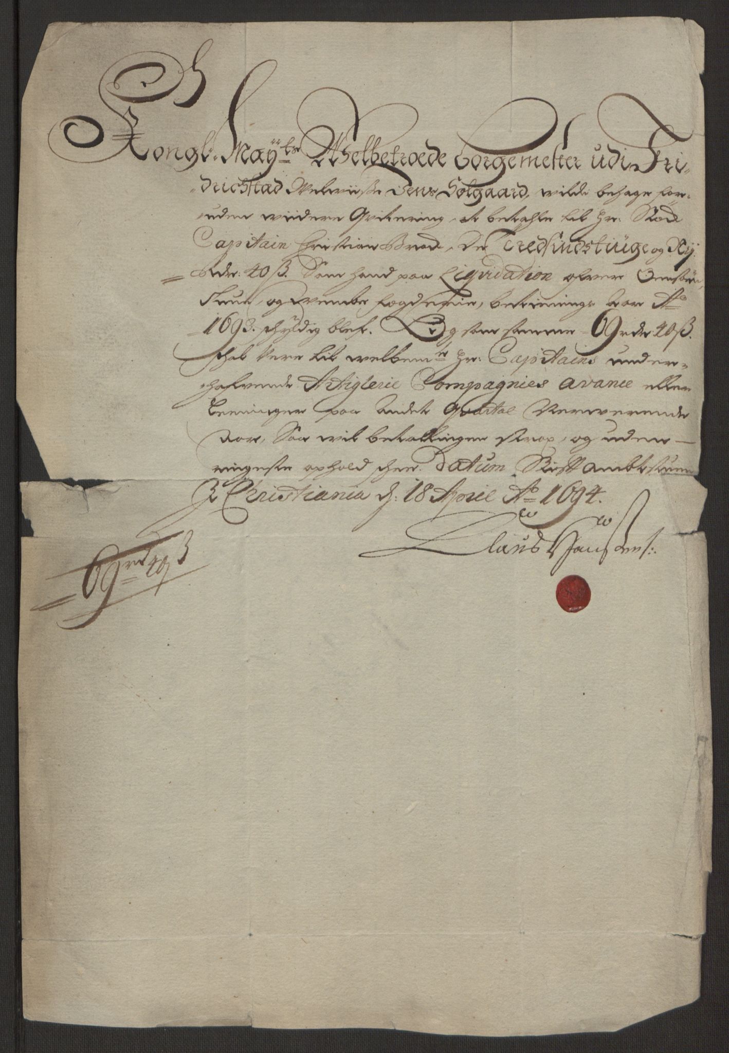 Rentekammeret inntil 1814, Reviderte regnskaper, Fogderegnskap, AV/RA-EA-4092/R03/L0120: Fogderegnskap Onsøy, Tune, Veme og Åbygge fogderi, 1692-1693, p. 426