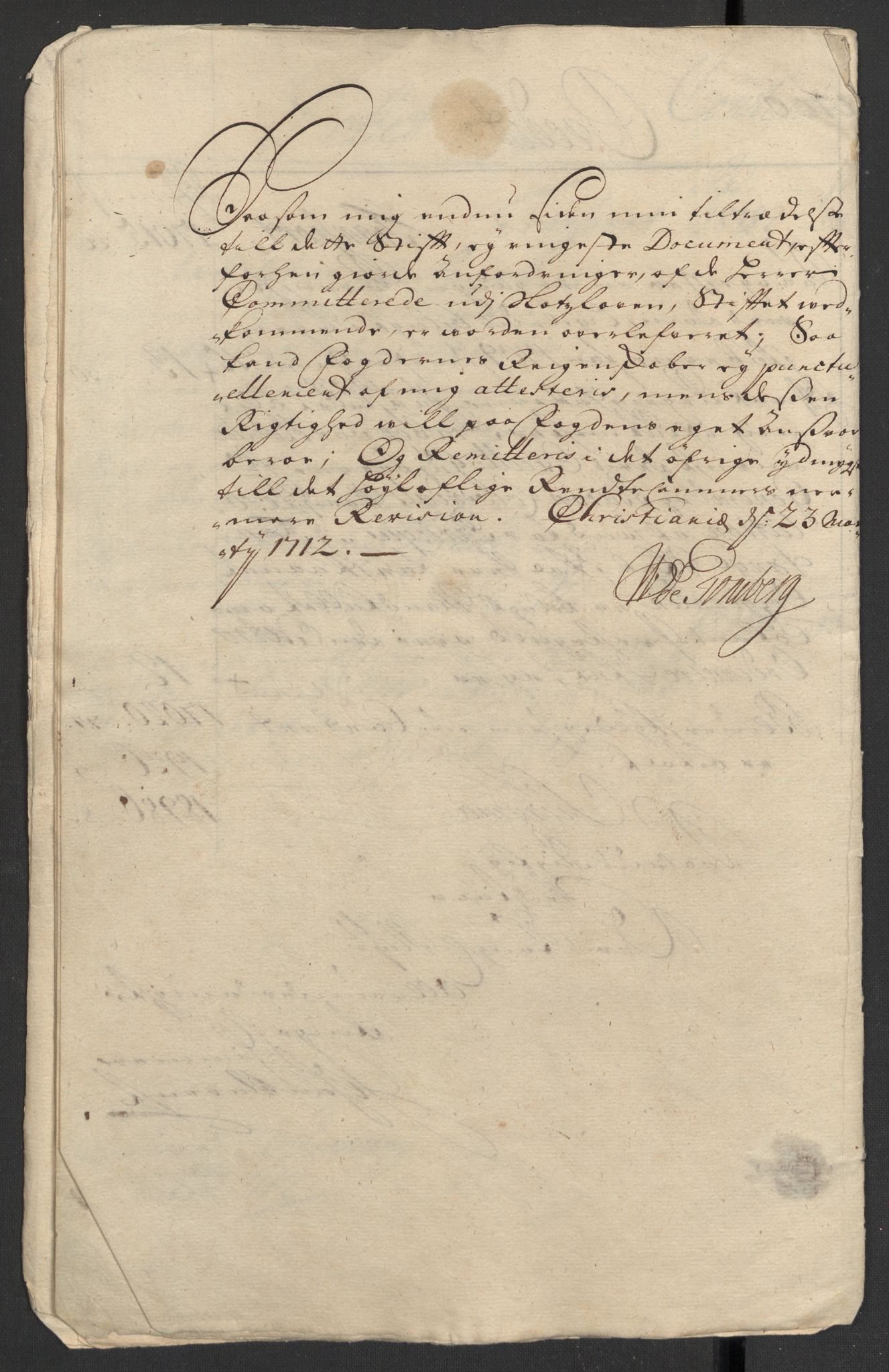 Rentekammeret inntil 1814, Reviderte regnskaper, Fogderegnskap, AV/RA-EA-4092/R18/L1308: Fogderegnskap Hadeland, Toten og Valdres, 1711, p. 14