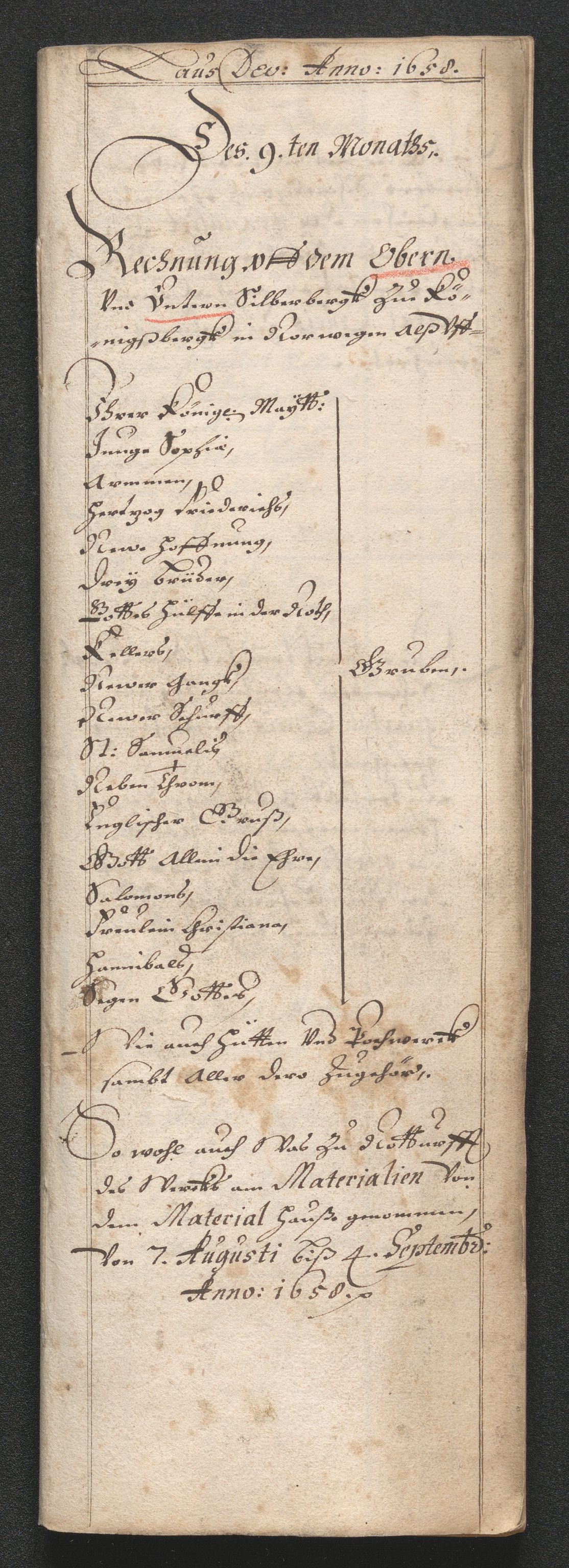 Kongsberg Sølvverk 1623-1816, SAKO/EA-3135/001/D/Dc/Dcd/L0033: Utgiftsregnskap for gruver m.m. , 1658, p. 439