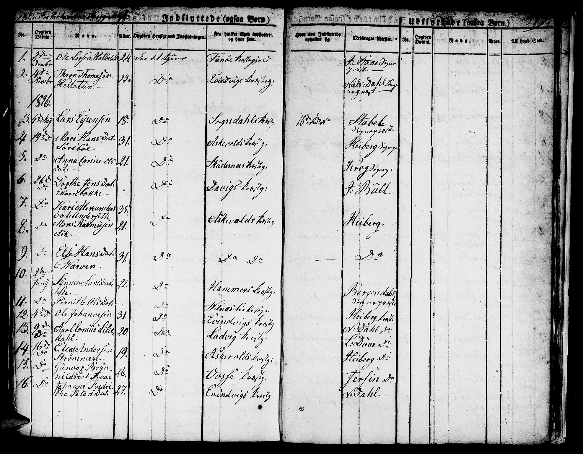Domkirken sokneprestembete, AV/SAB-A-74801/H/Hab/L0002: Parish register (copy) no. A 2, 1821-1839, p. 579