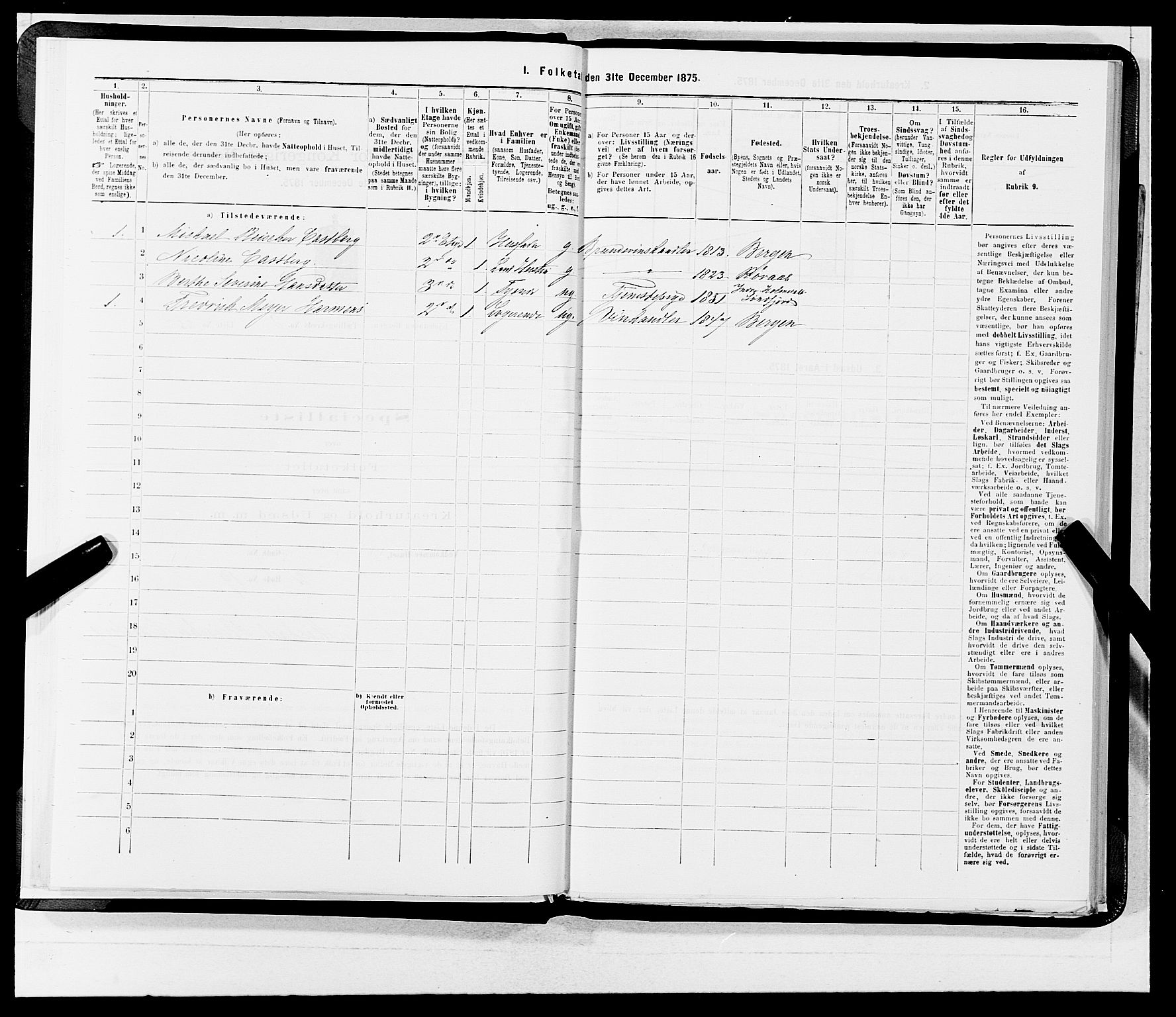 SAB, 1875 census for 1301 Bergen, 1875, p. 415