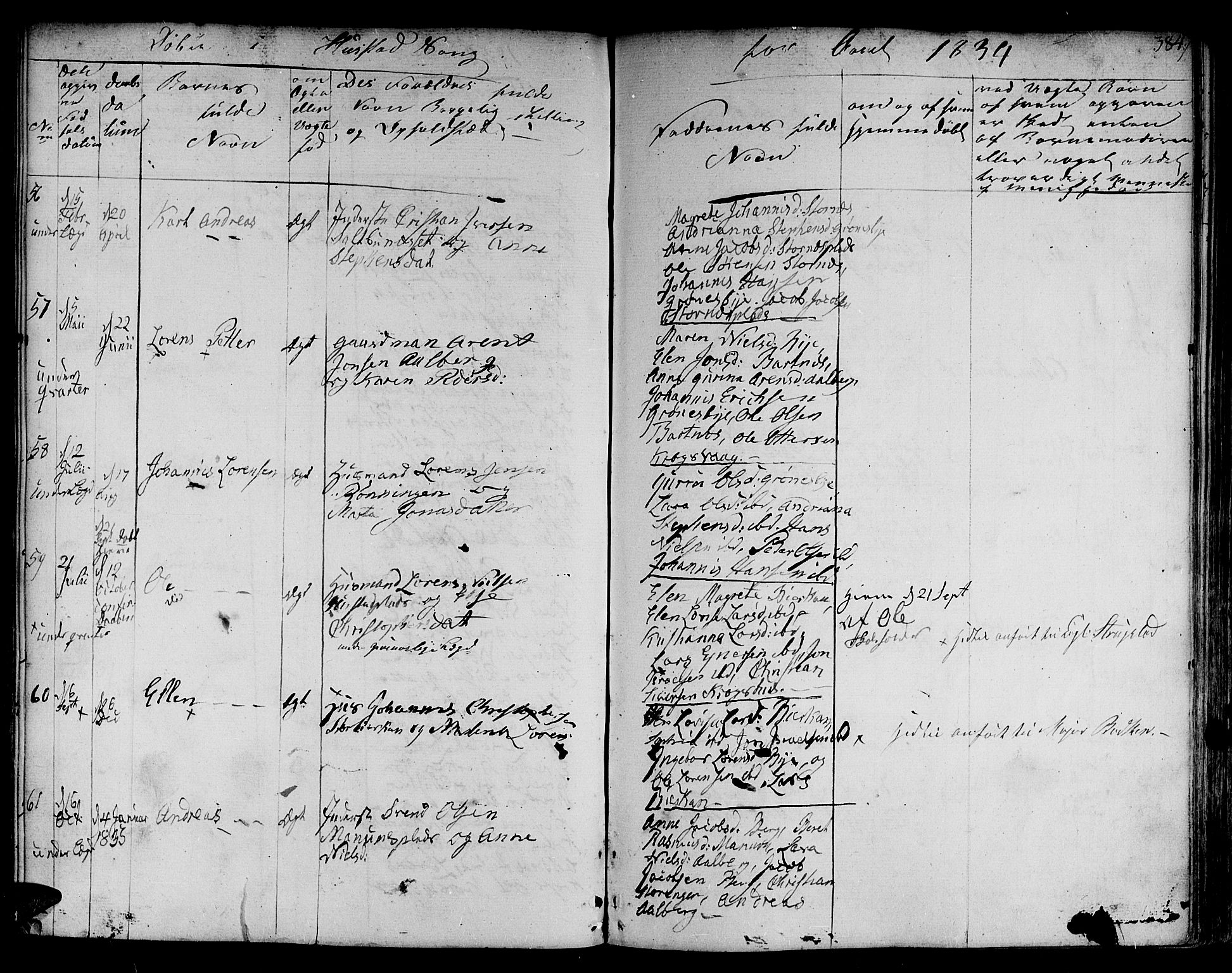 Ministerialprotokoller, klokkerbøker og fødselsregistre - Nord-Trøndelag, SAT/A-1458/730/L0277: Parish register (official) no. 730A06 /3, 1830-1839, p. 384