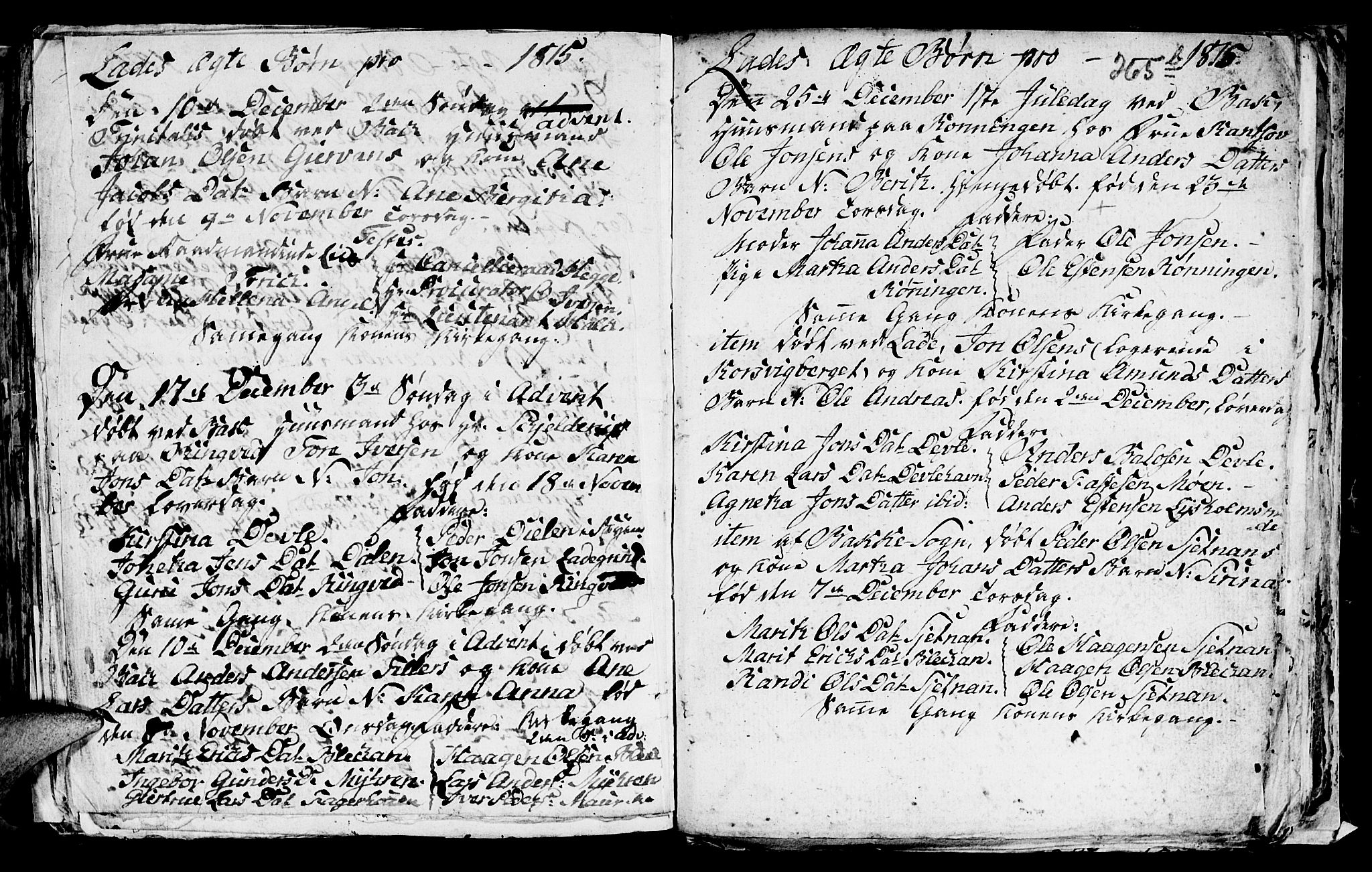 Ministerialprotokoller, klokkerbøker og fødselsregistre - Sør-Trøndelag, AV/SAT-A-1456/606/L0305: Parish register (copy) no. 606C01, 1757-1819, p. 265b