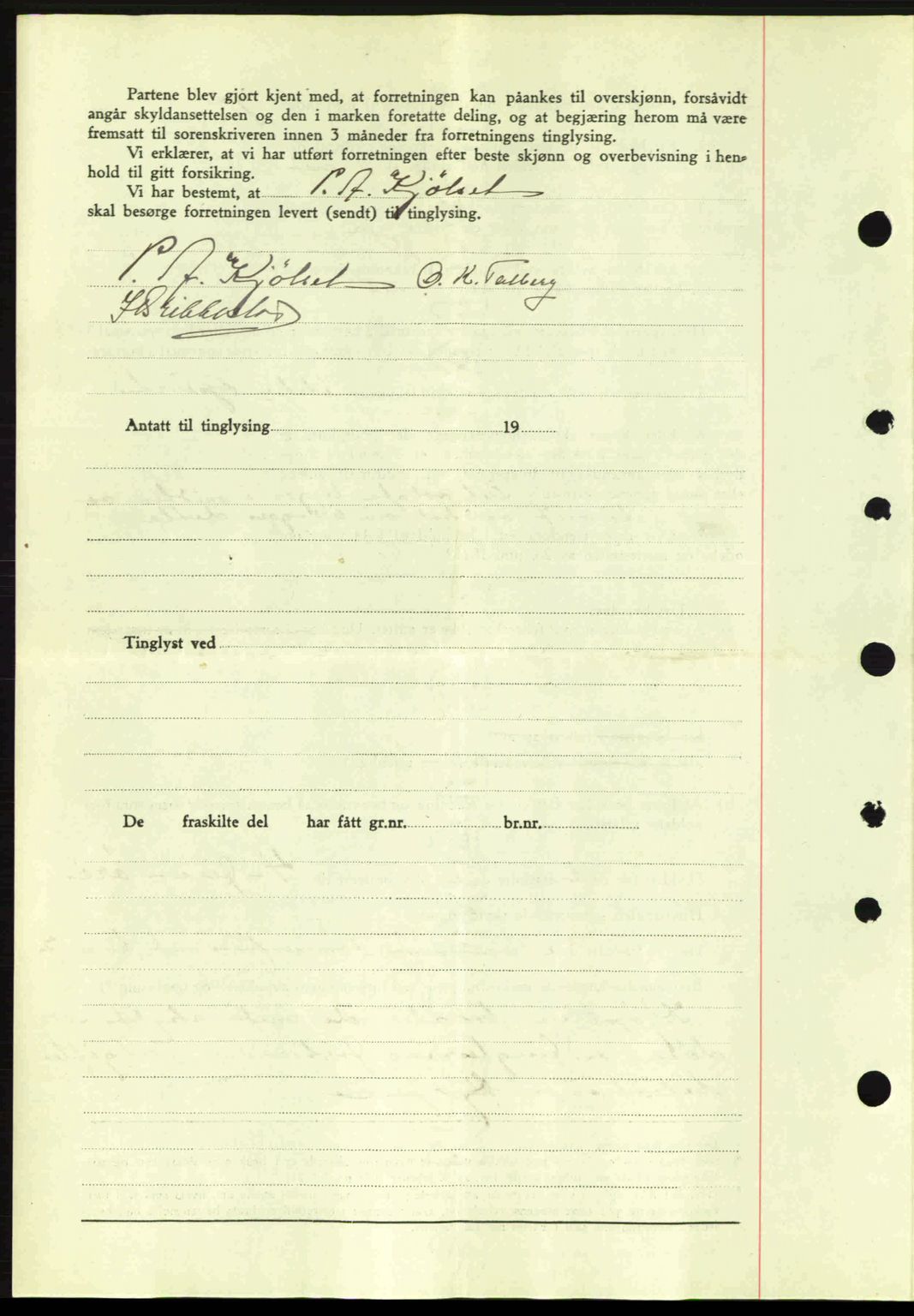 Romsdal sorenskriveri, AV/SAT-A-4149/1/2/2C: Mortgage book no. A1, 1936-1936, Diary no: : 713/1936