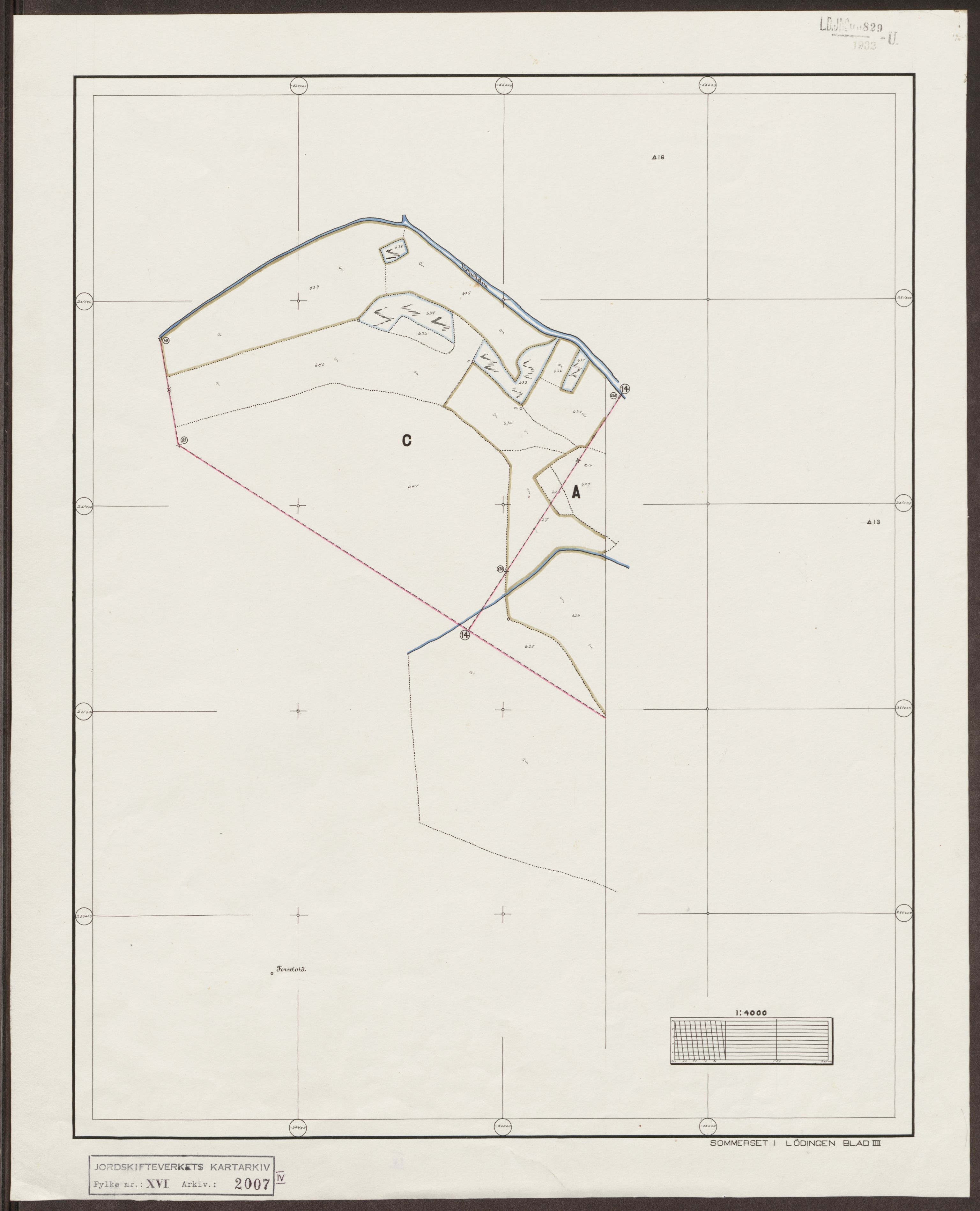 Jordskifteverkets kartarkiv, AV/RA-S-3929/T, 1859-1988, p. 2444