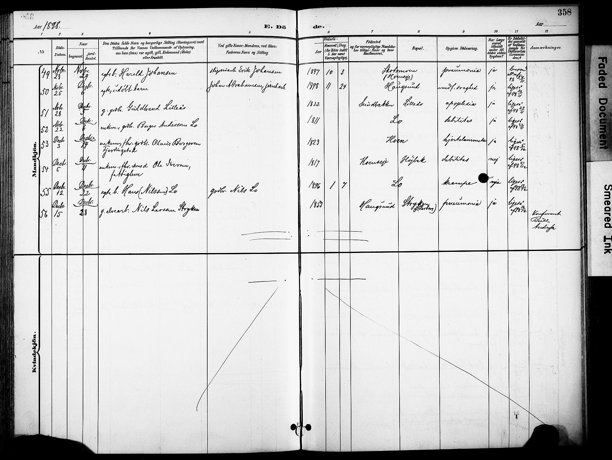 Eiker kirkebøker, AV/SAKO-A-4/F/Fb/L0003: Parish register (official) no. II 3, 1896-1942, p. 358