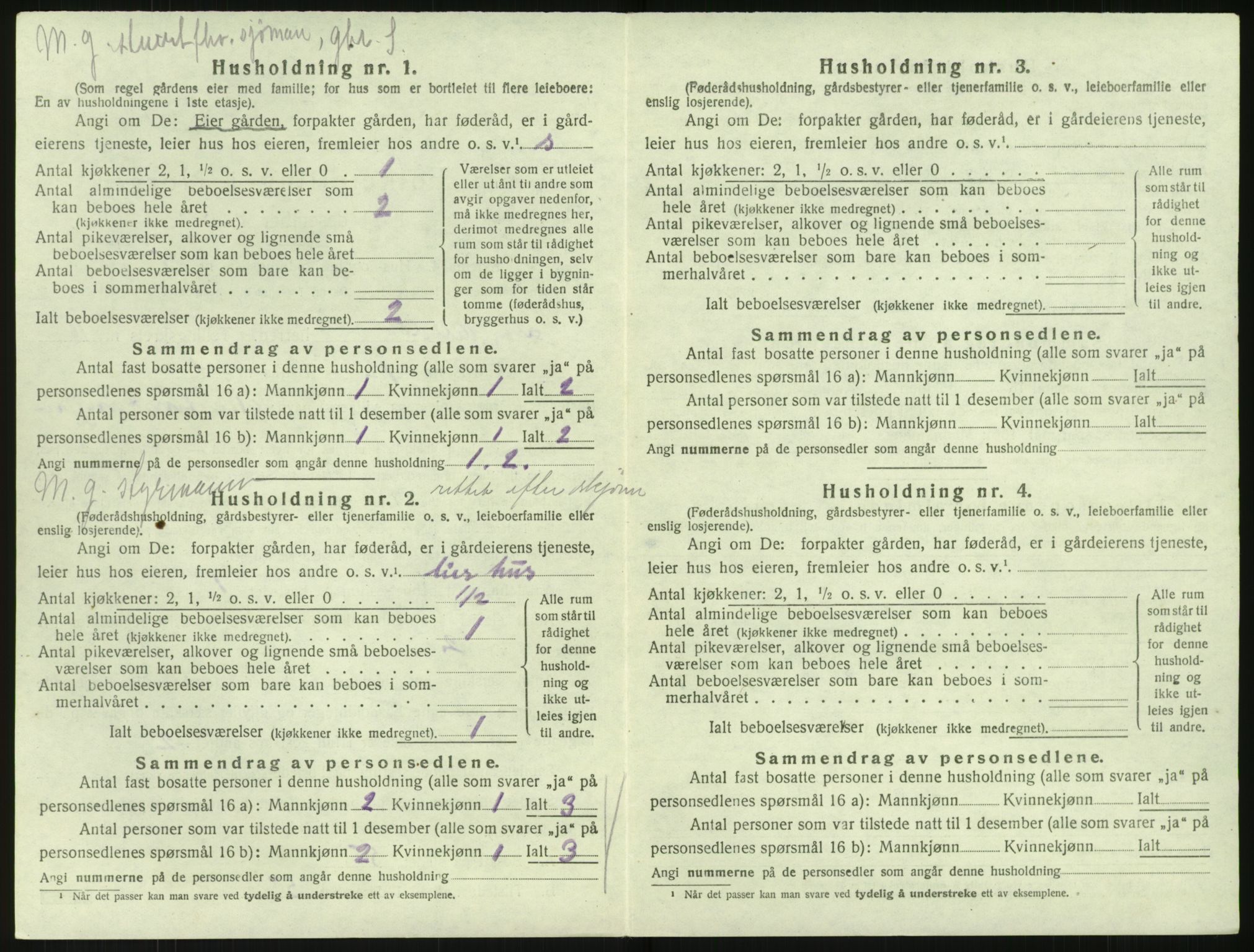 SAK, 1920 census for Søndeled, 1920, p. 902