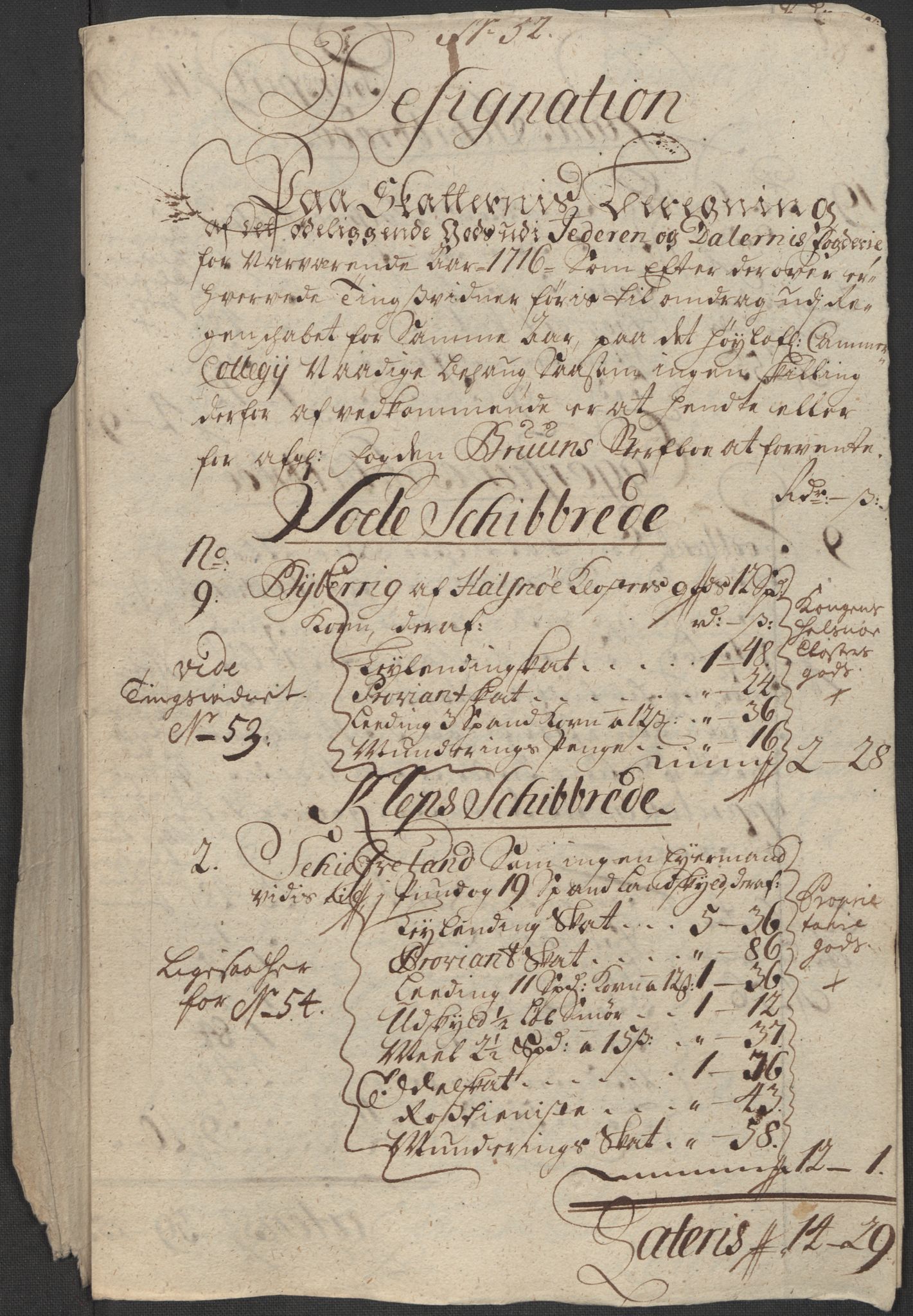 Rentekammeret inntil 1814, Reviderte regnskaper, Fogderegnskap, AV/RA-EA-4092/R46/L2740: Fogderegnskap Jæren og Dalane, 1715-1716, p. 459