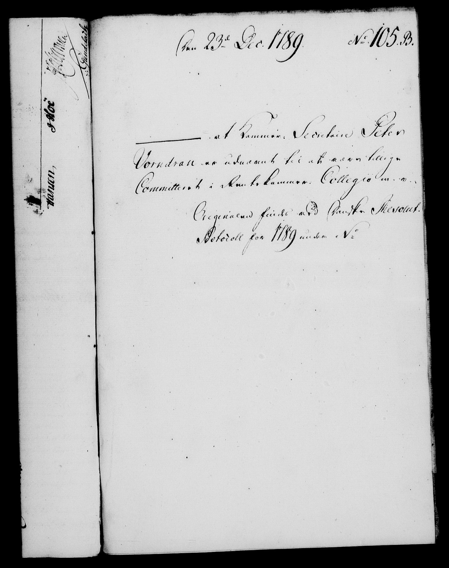 Rentekammeret, Kammerkanselliet, RA/EA-3111/G/Gf/Gfa/L0071: Norsk relasjons- og resolusjonsprotokoll (merket RK 52.71), 1789, p. 550
