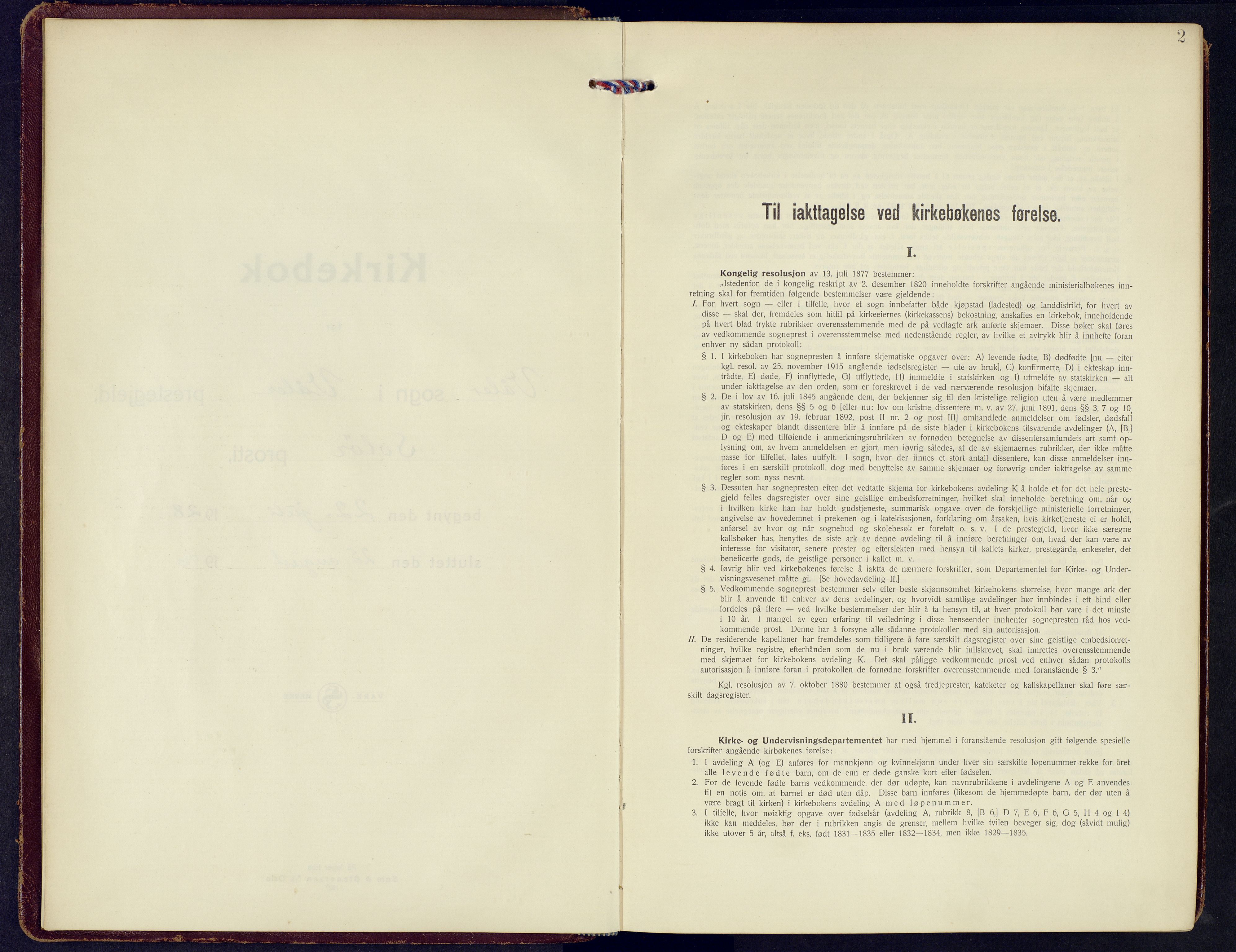 Våler prestekontor, Hedmark, AV/SAH-PREST-040/H/Ha/Haa/L0010: Parish register (official) no. 10, 1928-1946, p. 2