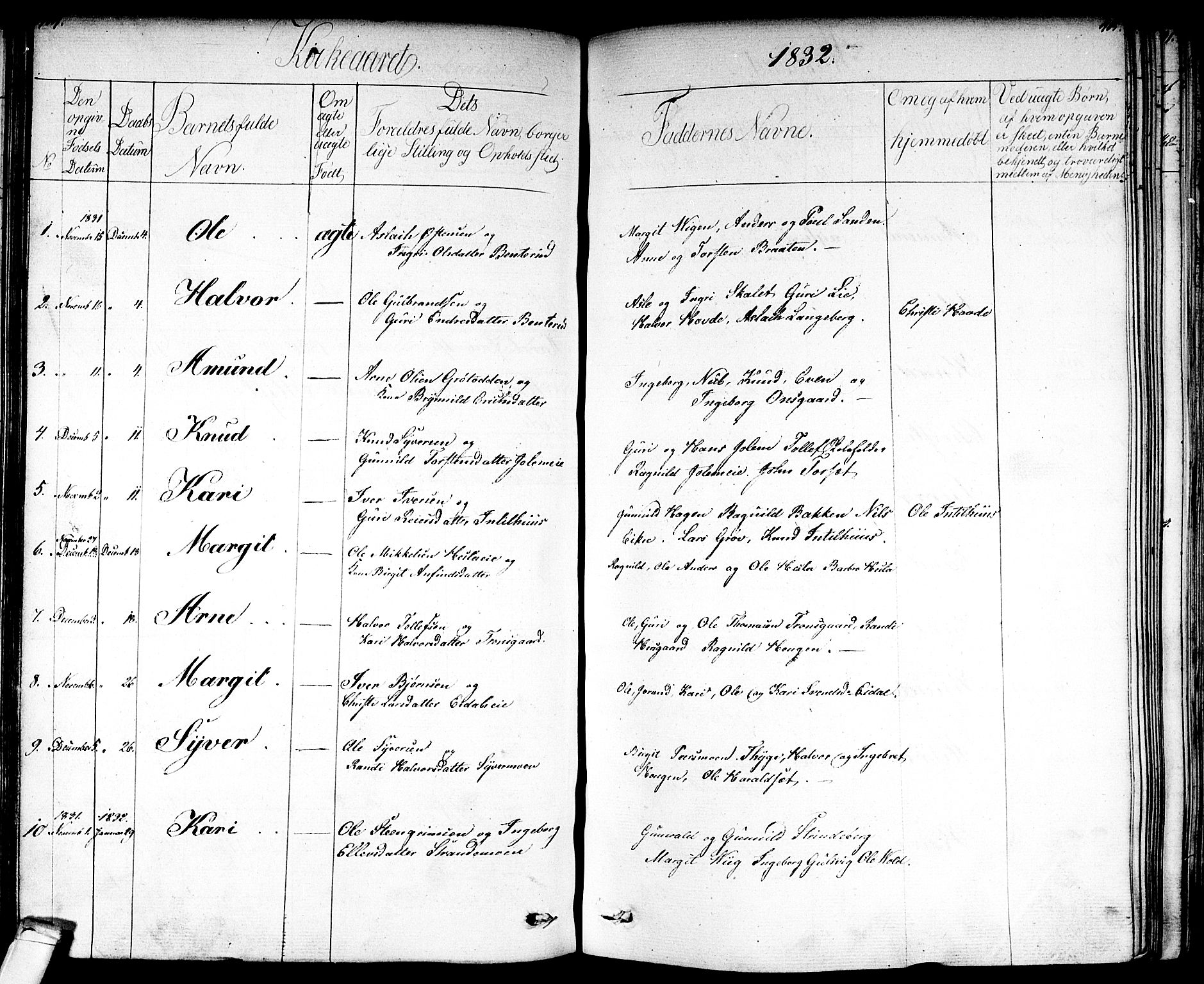 Nes kirkebøker, SAKO/A-236/F/Fa/L0008: Parish register (official) no. 8, 1824-1834, p. 404-405