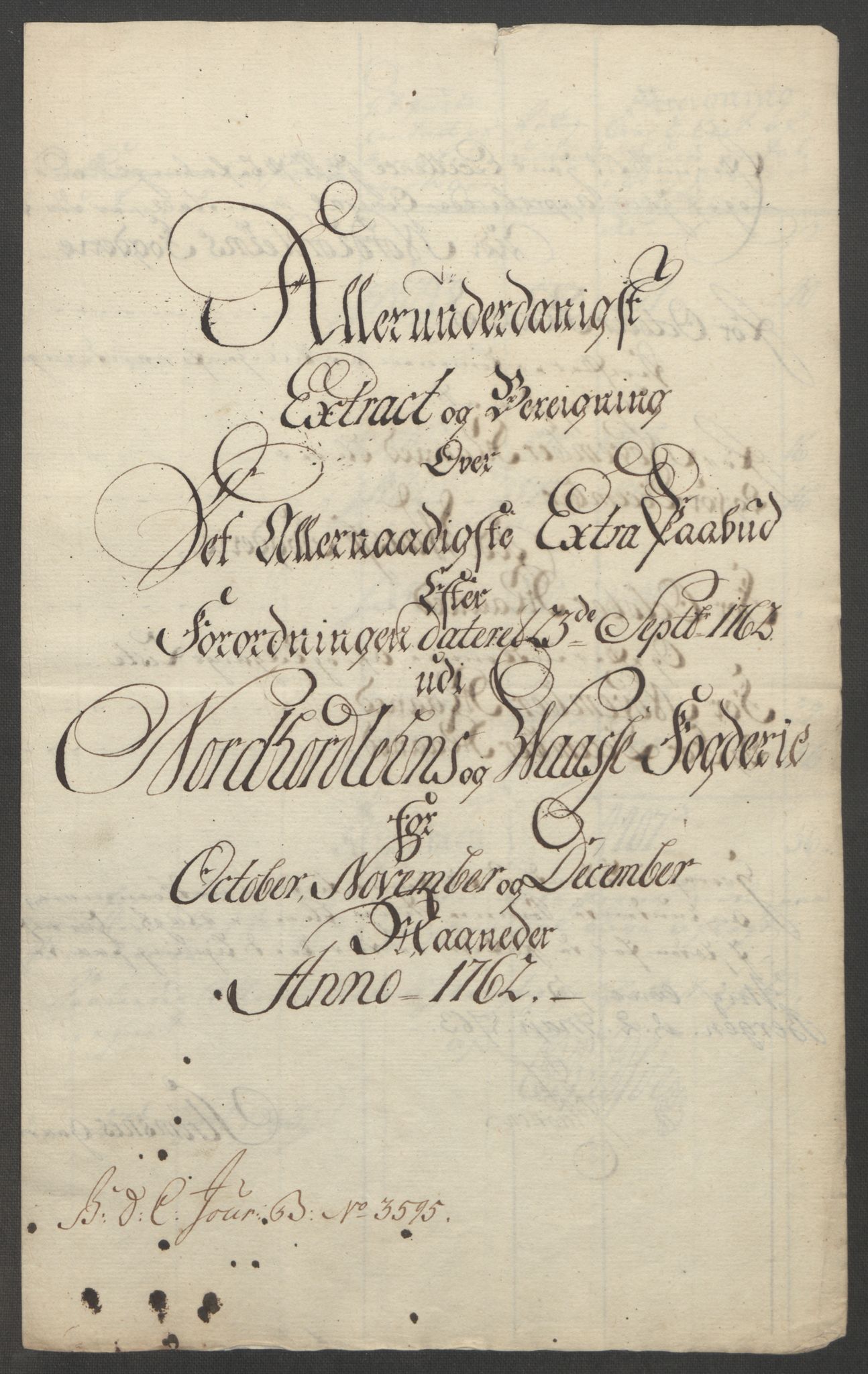 Rentekammeret inntil 1814, Reviderte regnskaper, Fogderegnskap, AV/RA-EA-4092/R51/L3303: Ekstraskatten Nordhordland og Voss, 1762-1772, p. 14