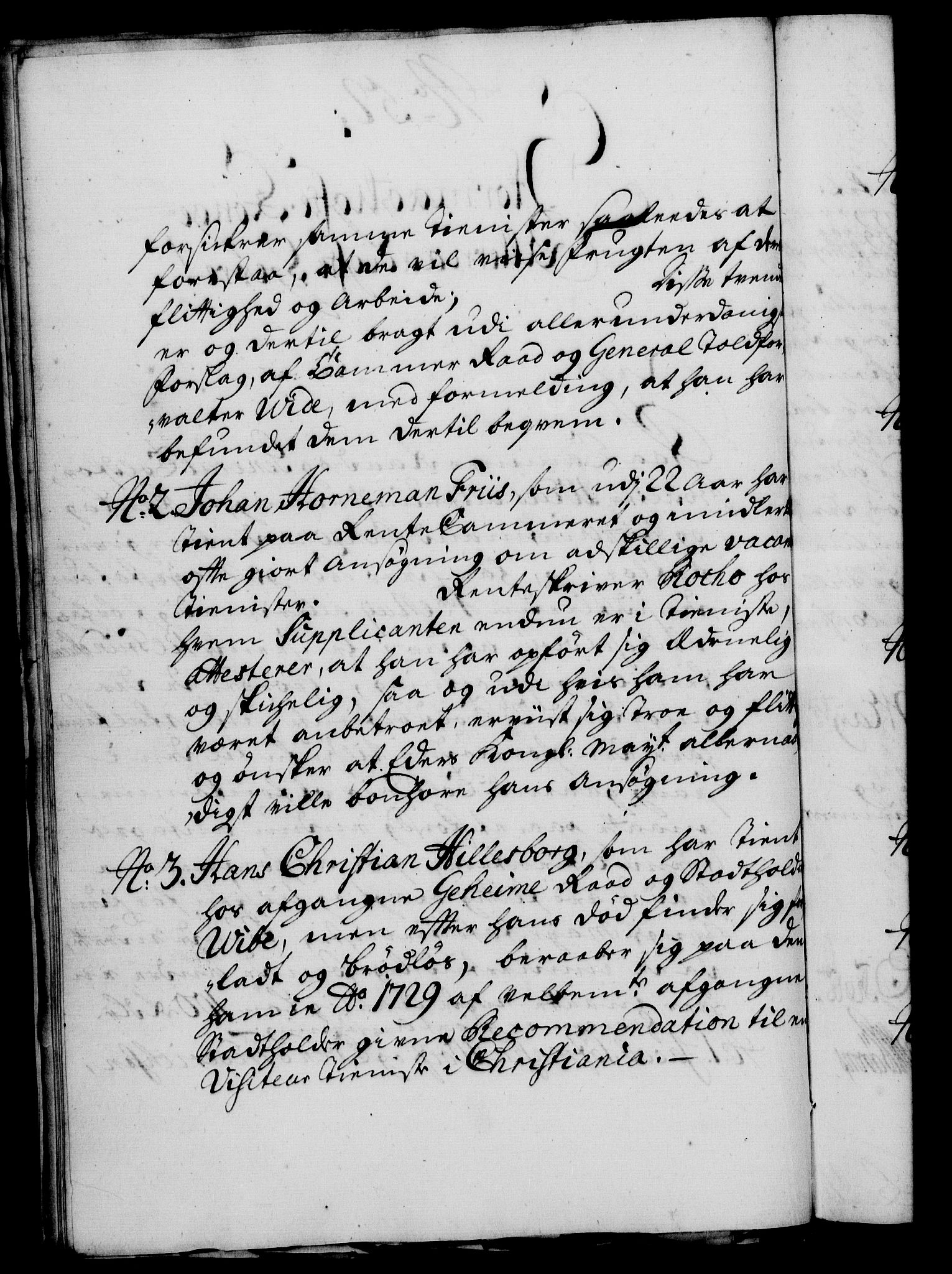 Rentekammeret, Kammerkanselliet, AV/RA-EA-3111/G/Gf/Gfa/L0016: Norsk relasjons- og resolusjonsprotokoll (merket RK 52.16), 1733, p. 317