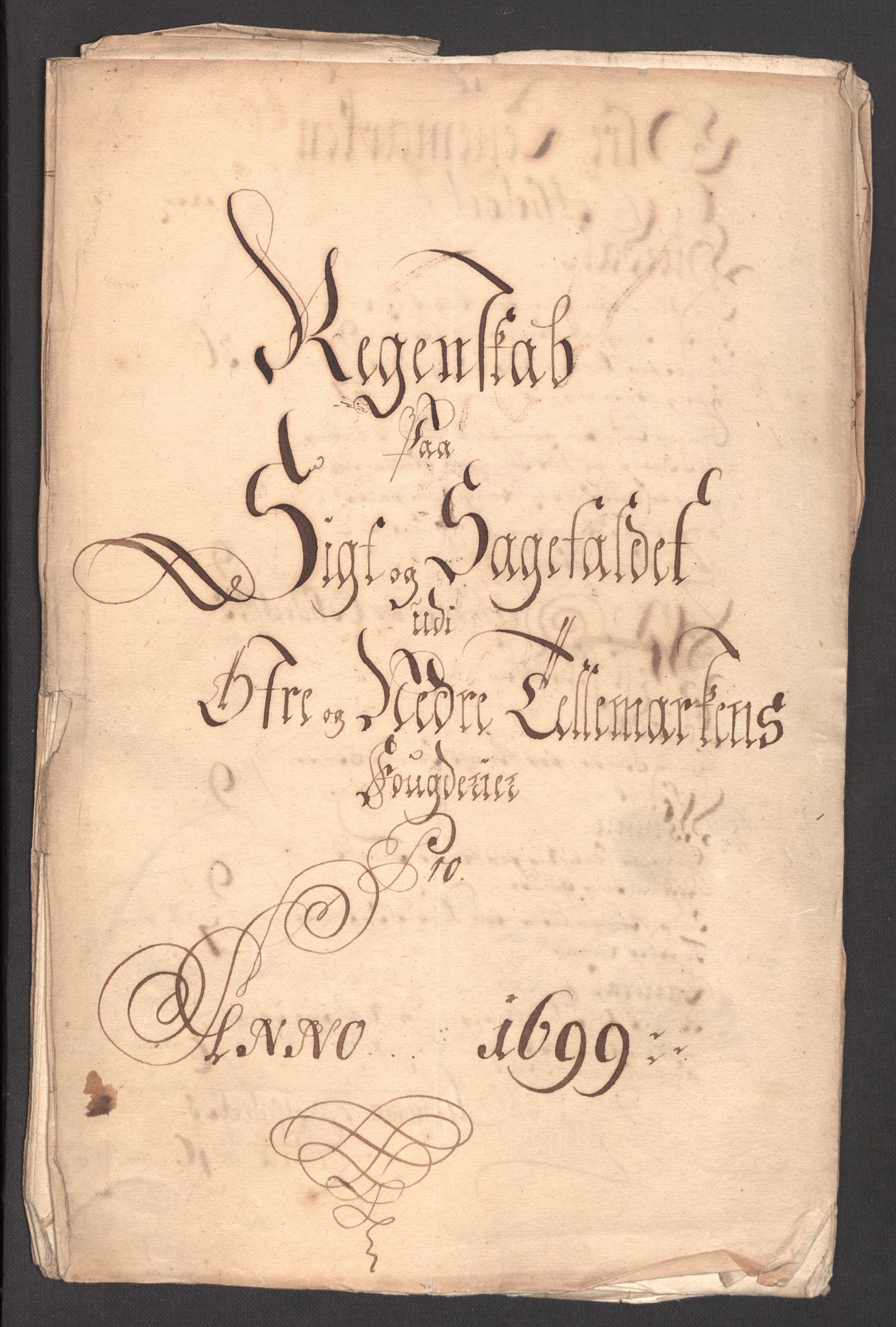 Rentekammeret inntil 1814, Reviderte regnskaper, Fogderegnskap, AV/RA-EA-4092/R36/L2100: Fogderegnskap Øvre og Nedre Telemark og Bamble, 1699, p. 39