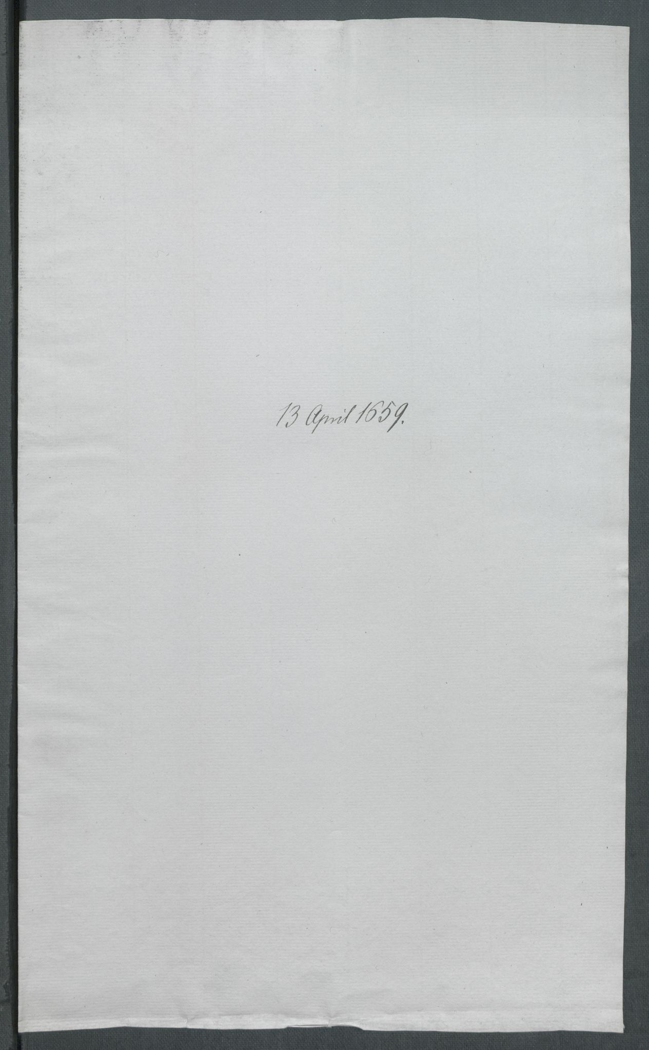 Riksarkivets diplomsamling, RA/EA-5965/F02/L0168: Dokumenter, 1658-1660, p. 83