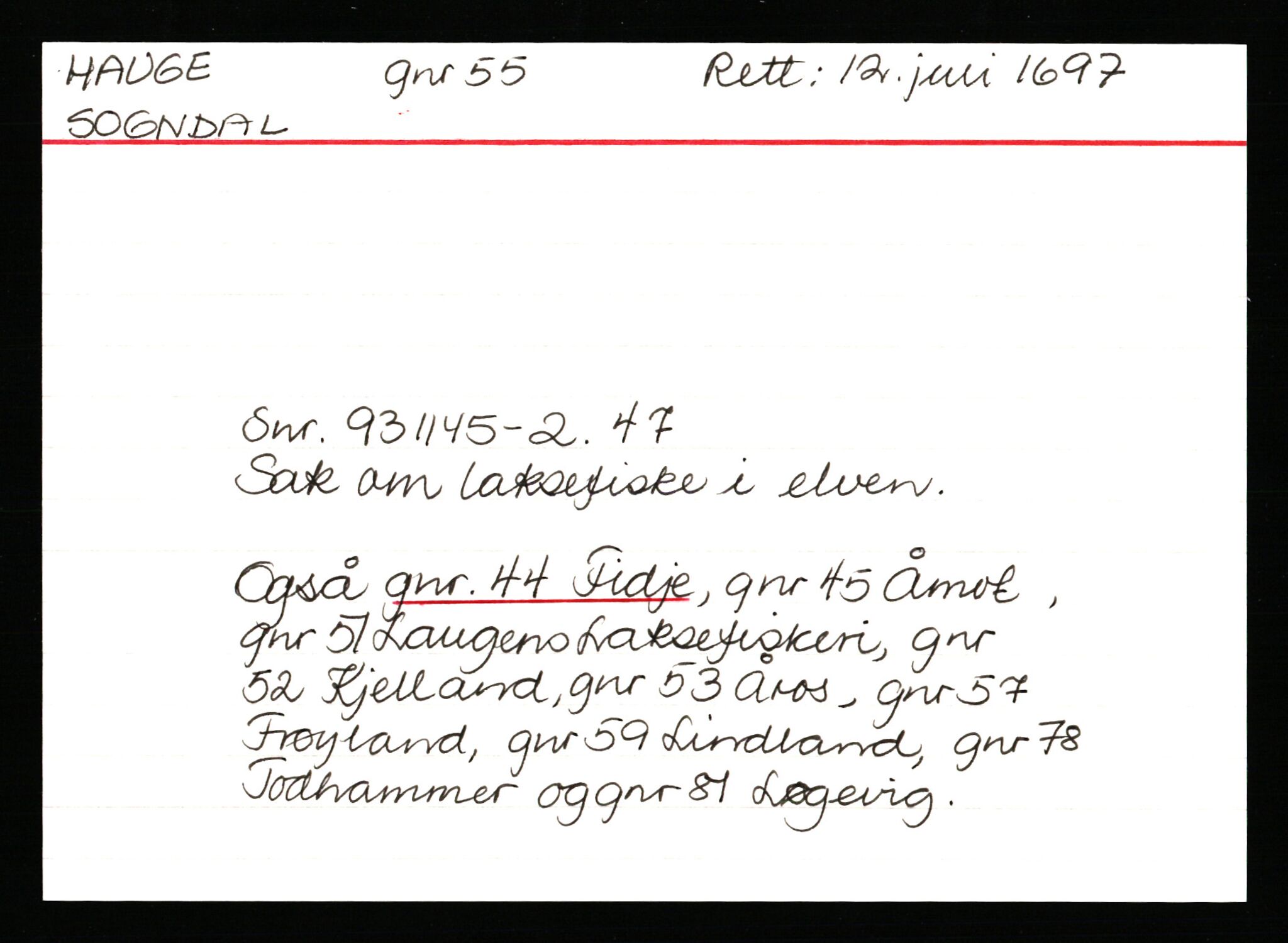 Statsarkivet i Stavanger, AV/SAST-A-101971/03/Y/Yk/L0015: Registerkort sortert etter gårdsnavn: Haneberg - Haugland nedre, 1750-1930, p. 477