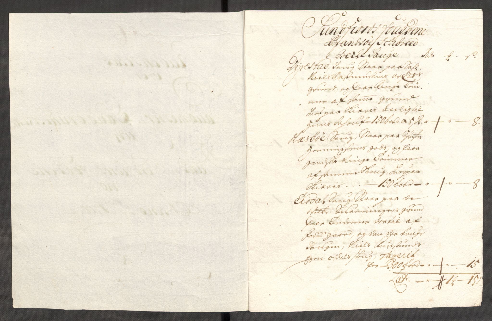 Rentekammeret inntil 1814, Reviderte regnskaper, Fogderegnskap, AV/RA-EA-4092/R53/L3425: Fogderegnskap Sunn- og Nordfjord, 1700-1701, p. 104