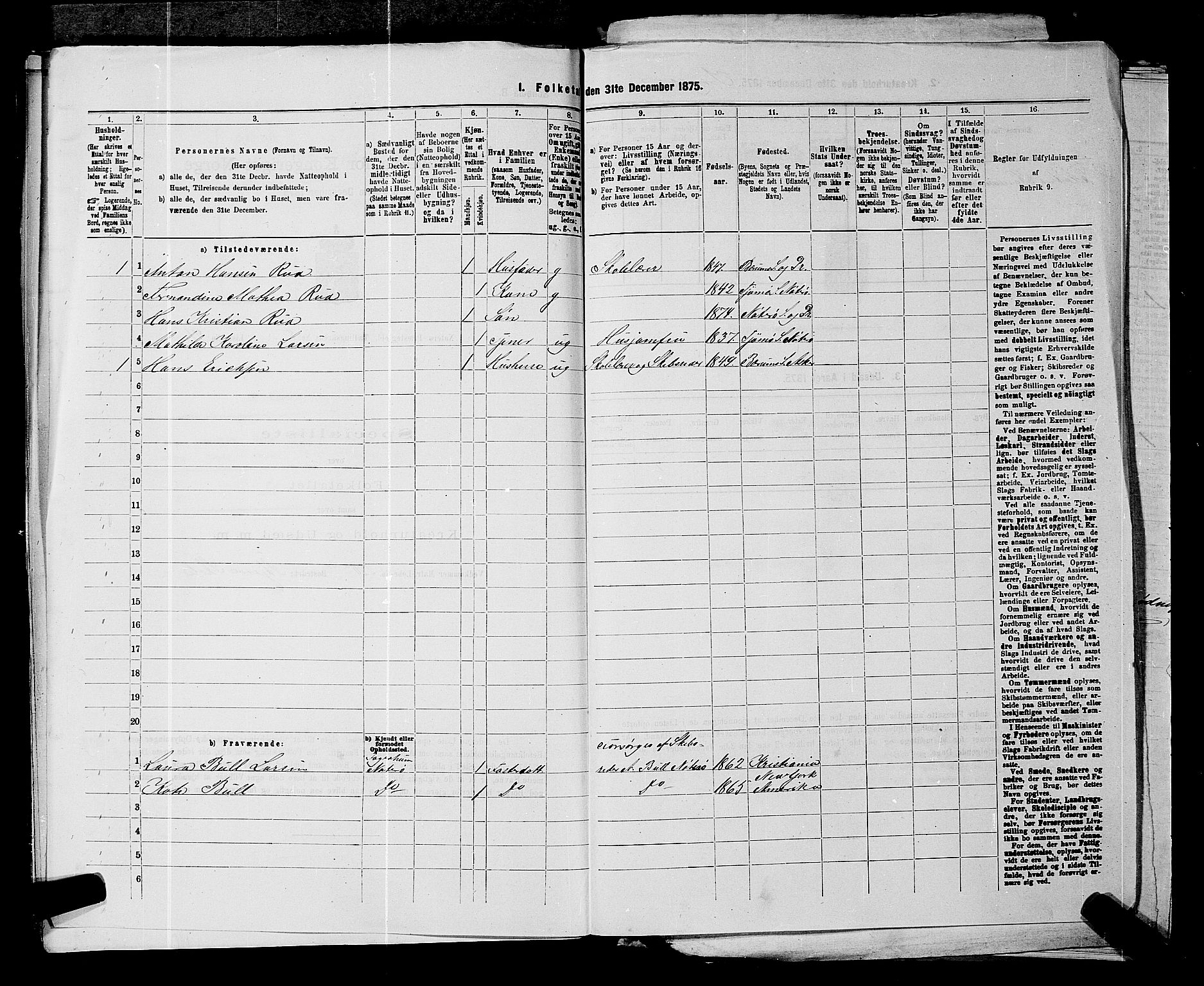 SAKO, 1875 census for 0722P Nøtterøy, 1875, p. 1726