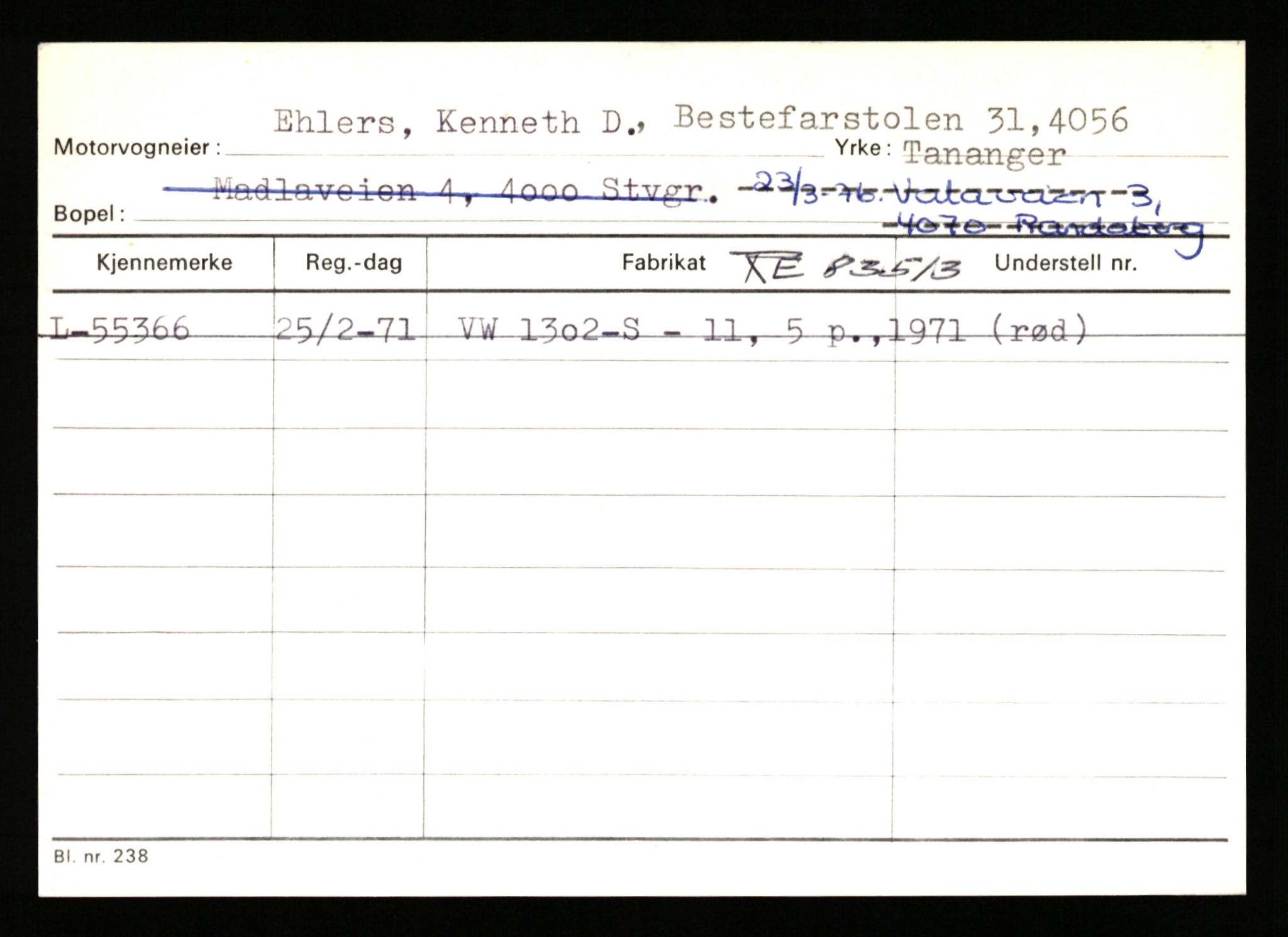 Stavanger trafikkstasjon, SAST/A-101942/0/H/L0007: Egerøy - Eppeland, 1930-1971, p. 81