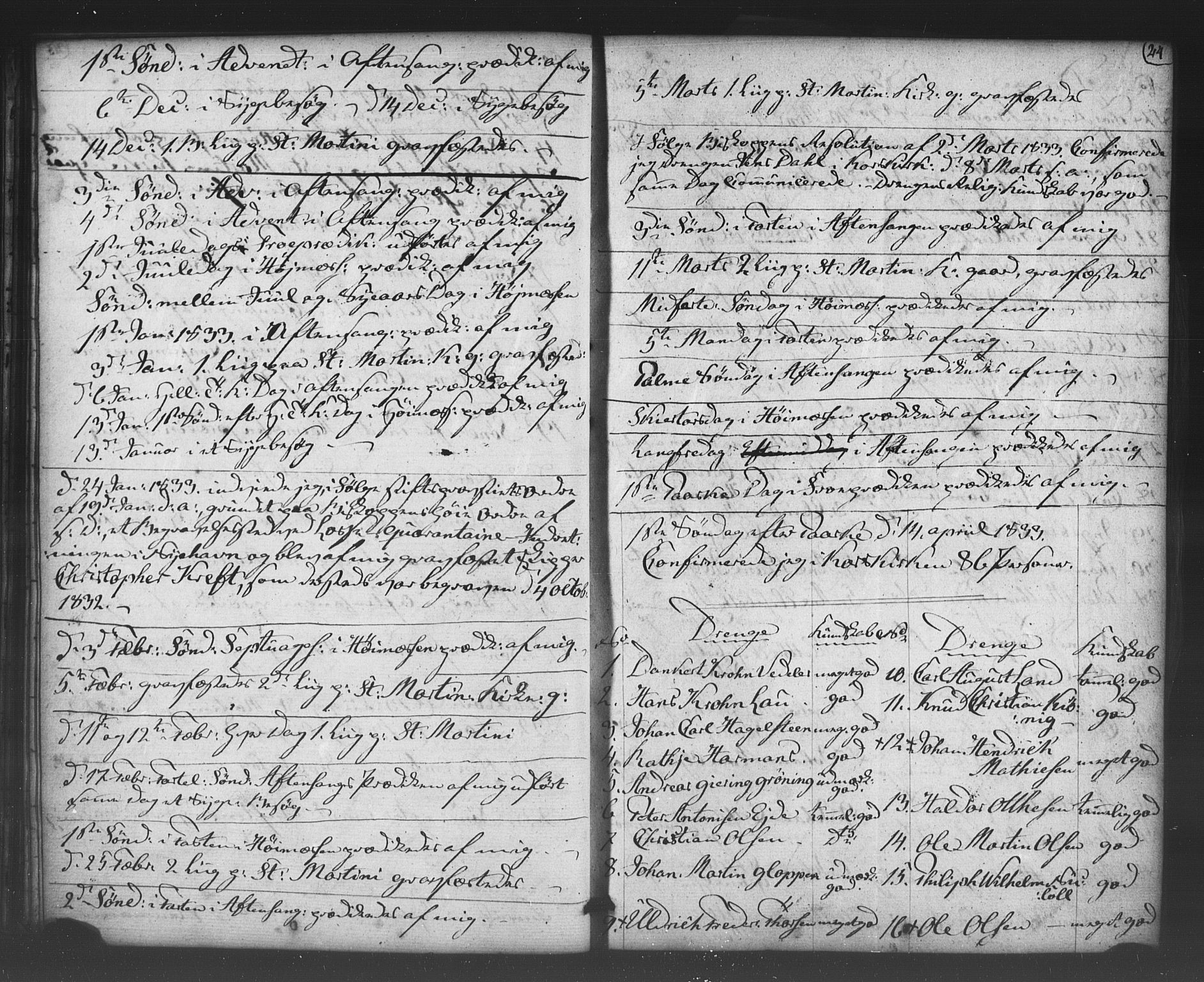Korskirken sokneprestembete, AV/SAB-A-76101/H/Haa/L0066: Curate's parish register no. A 1, 1826-1843, p. 24
