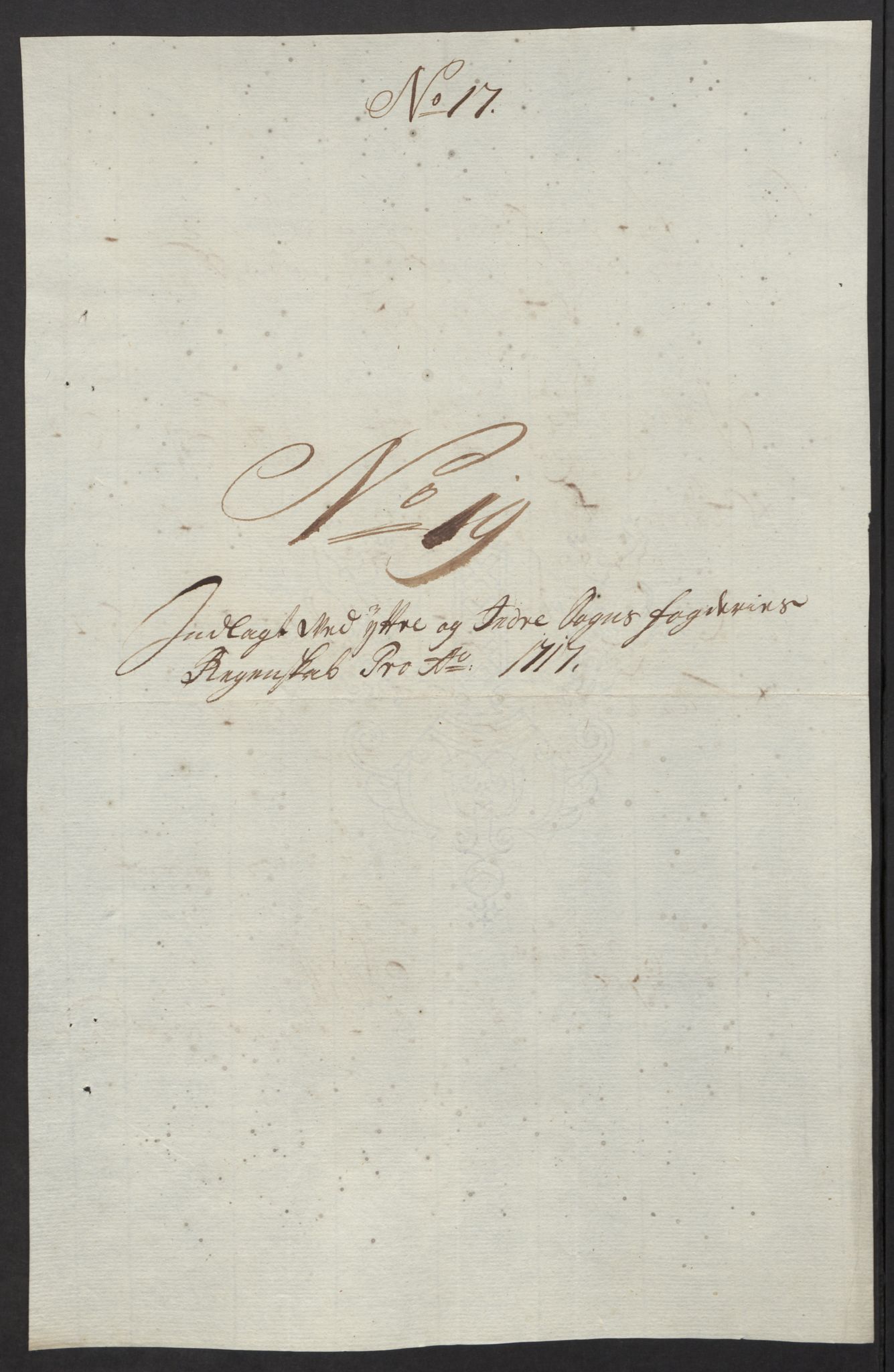 Rentekammeret inntil 1814, Reviderte regnskaper, Fogderegnskap, AV/RA-EA-4092/R52/L3321: Fogderegnskap Sogn, 1717-1718, p. 93