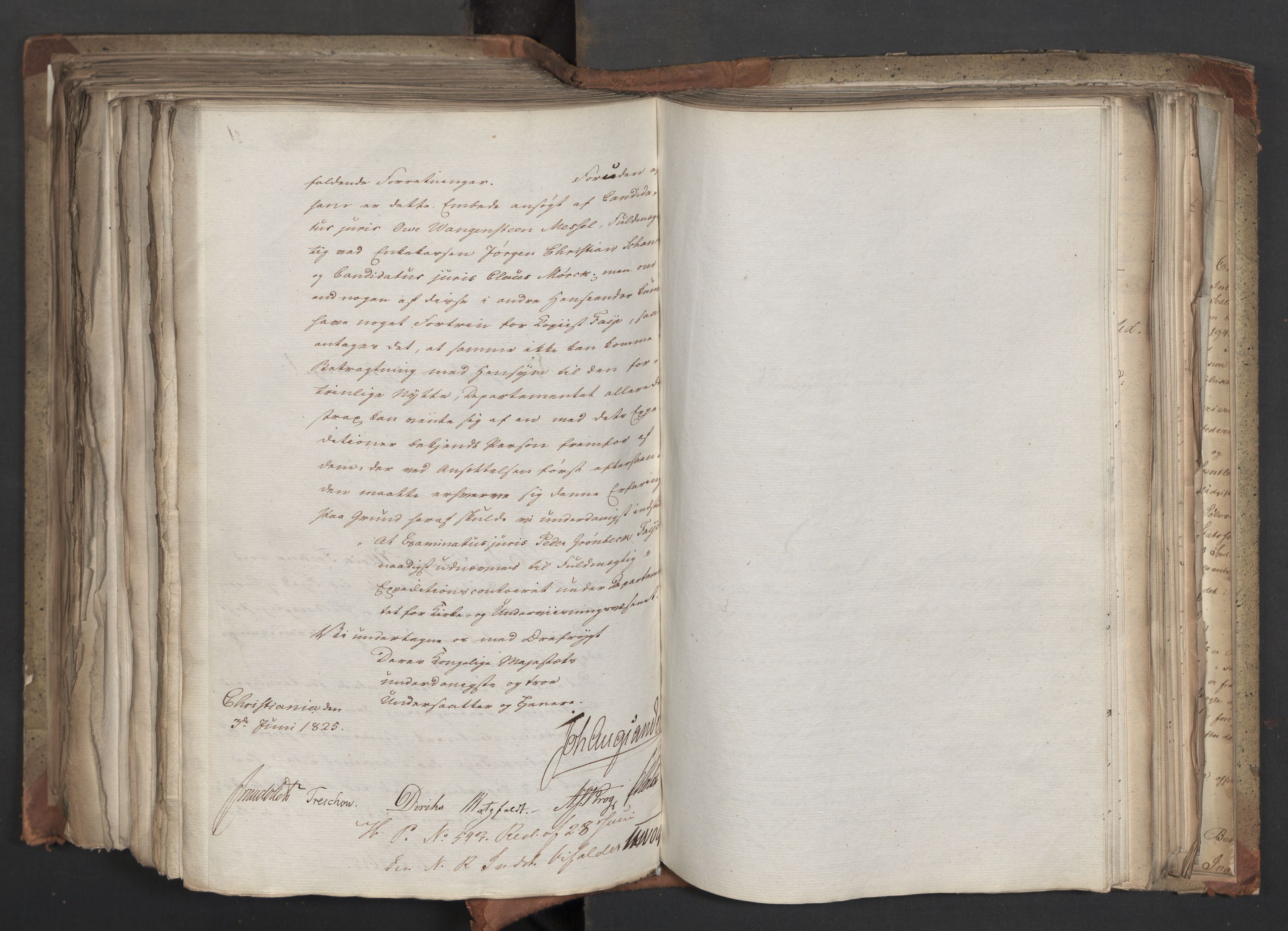 Statsrådsavdelingen i Stockholm, AV/RA-S-1003/D/Da/L0042: Regjeringsinnstillinger nr. 2467-2705, 1825, p. 489
