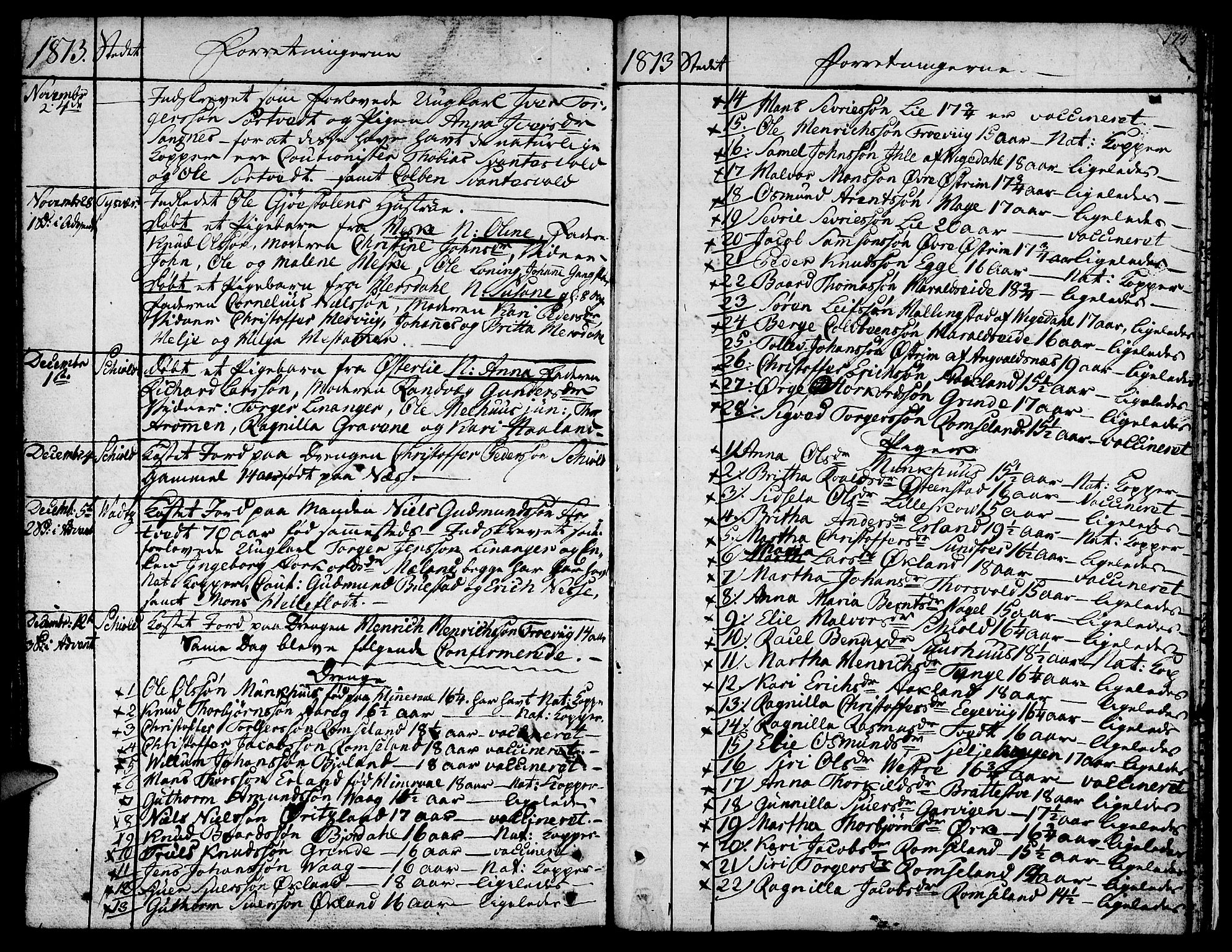 Skjold sokneprestkontor, AV/SAST-A-101847/H/Ha/Haa/L0002: Parish register (official) no. A 2, 1786-1815, p. 174