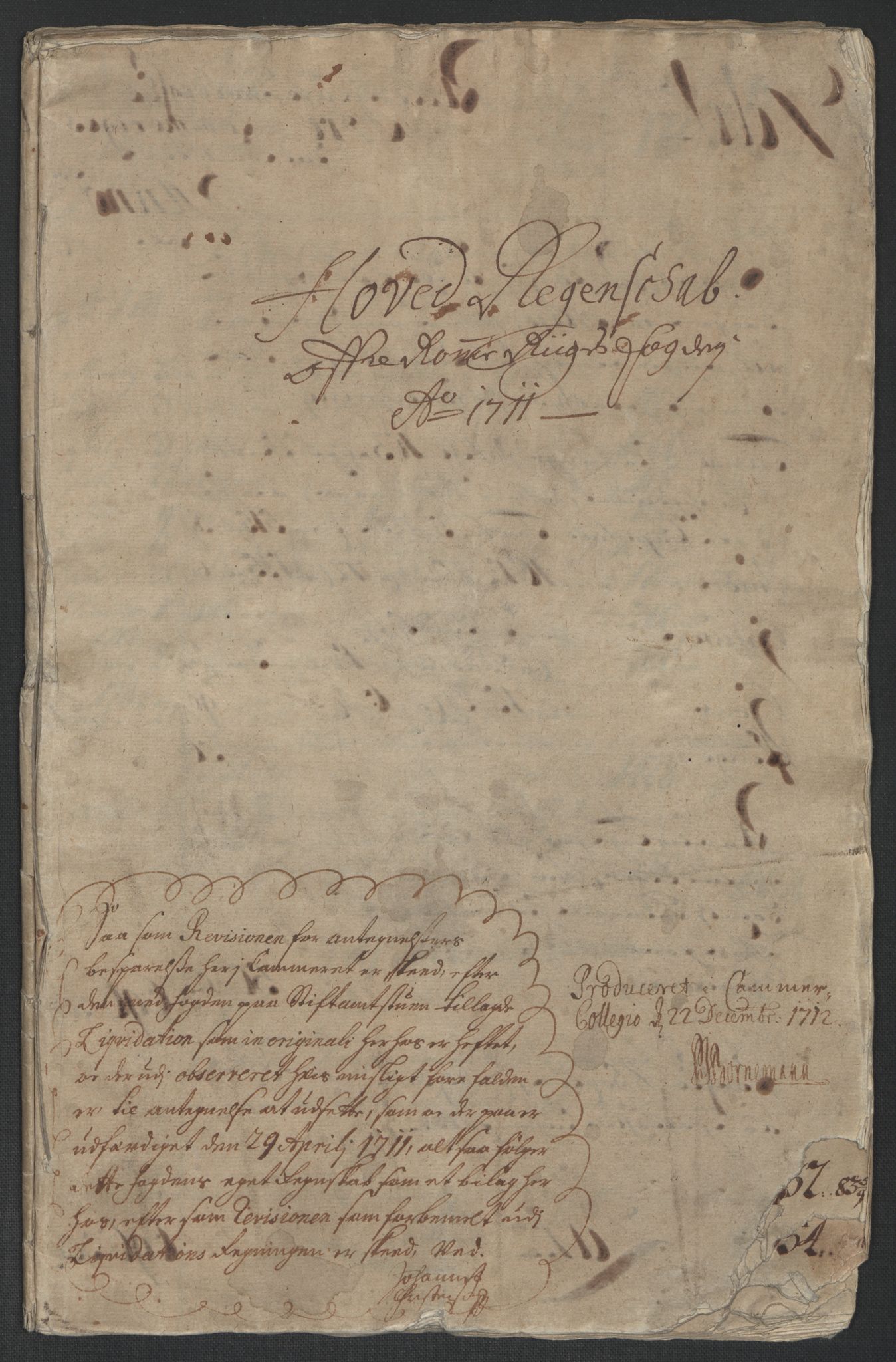 Rentekammeret inntil 1814, Reviderte regnskaper, Fogderegnskap, AV/RA-EA-4092/R12/L0720: Fogderegnskap Øvre Romerike, 1710-1711, p. 253