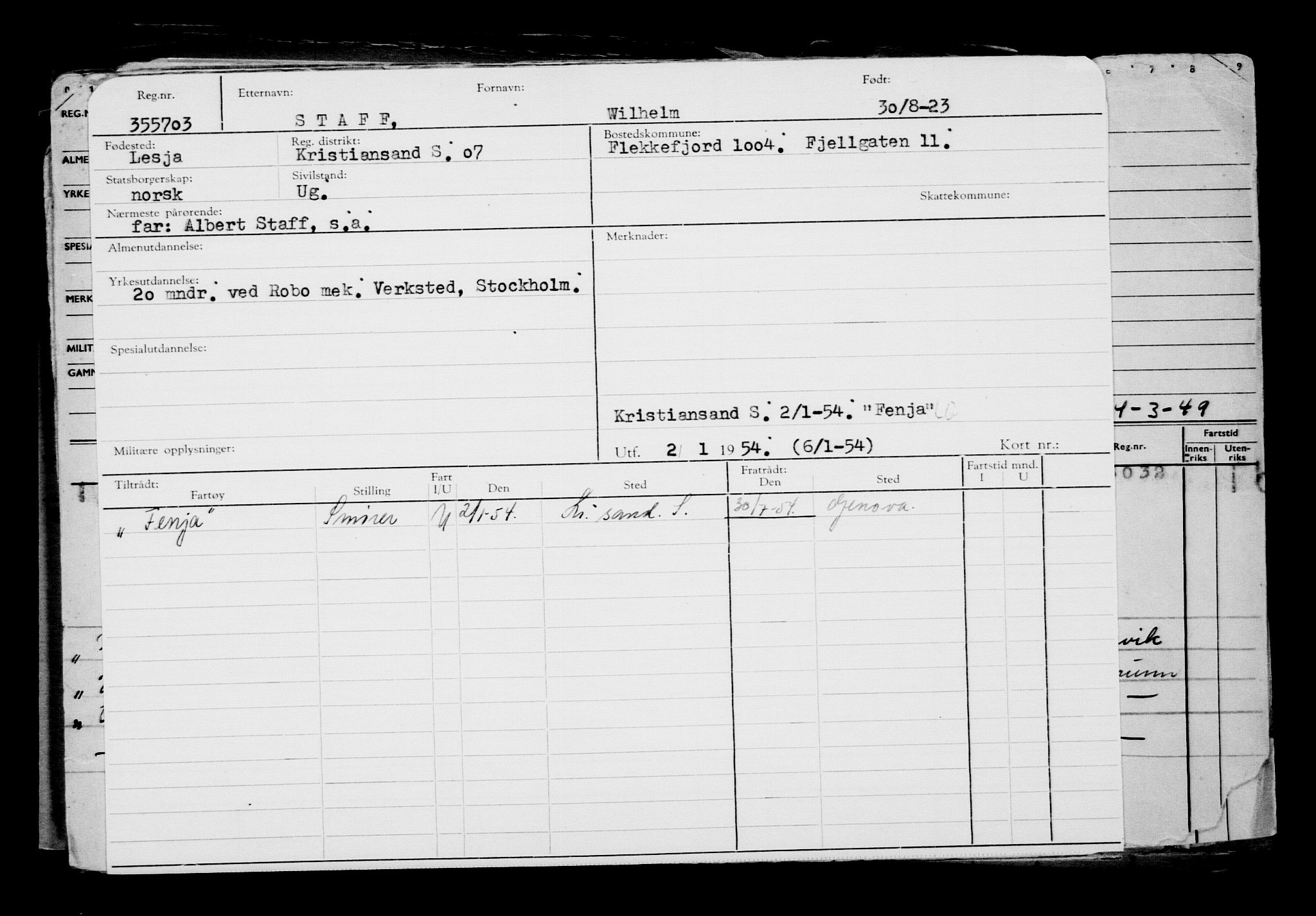 Direktoratet for sjømenn, AV/RA-S-3545/G/Gb/L0222: Hovedkort, 1923, p. 428