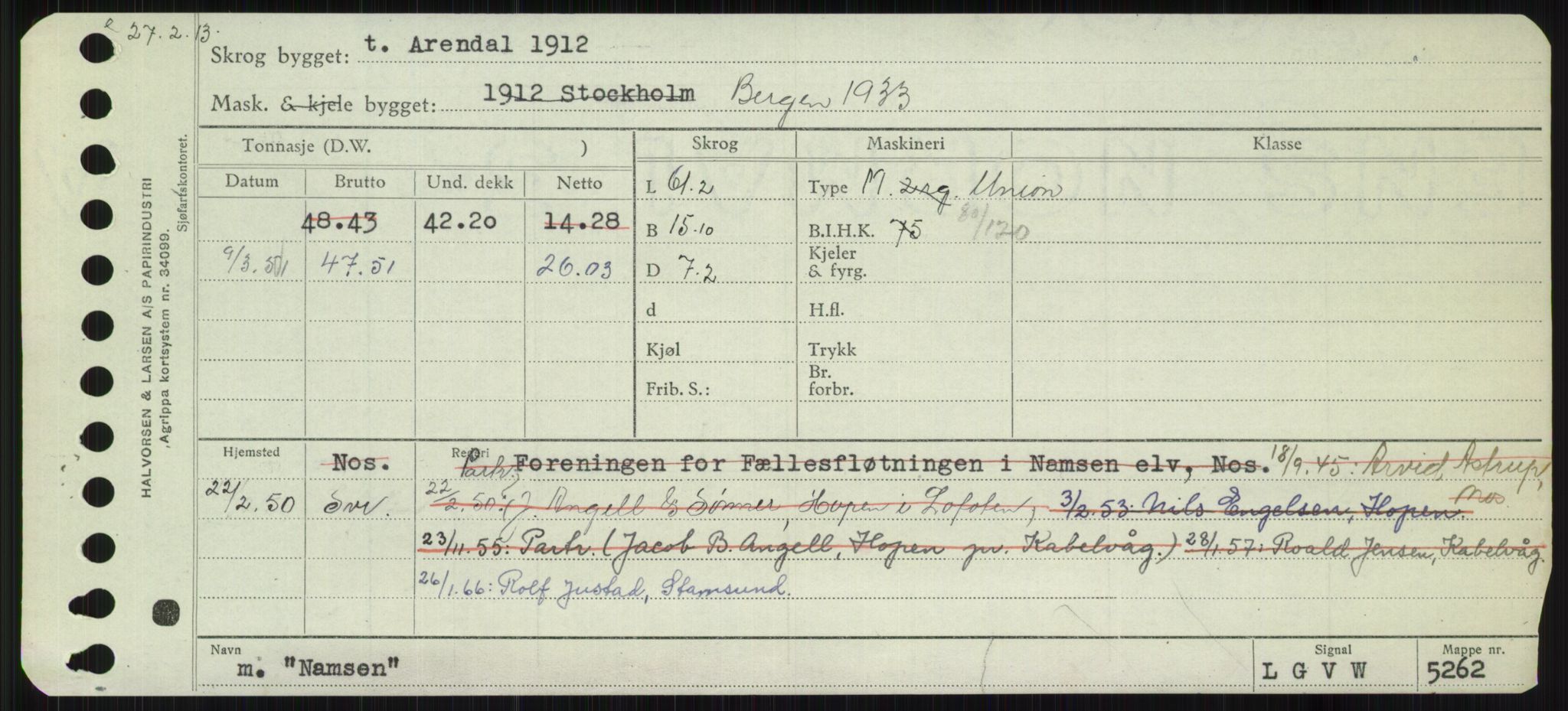 Sjøfartsdirektoratet med forløpere, Skipsmålingen, AV/RA-S-1627/H/Ha/L0004/0001: Fartøy, Mas-R / Fartøy, Mas-Odd, p. 395