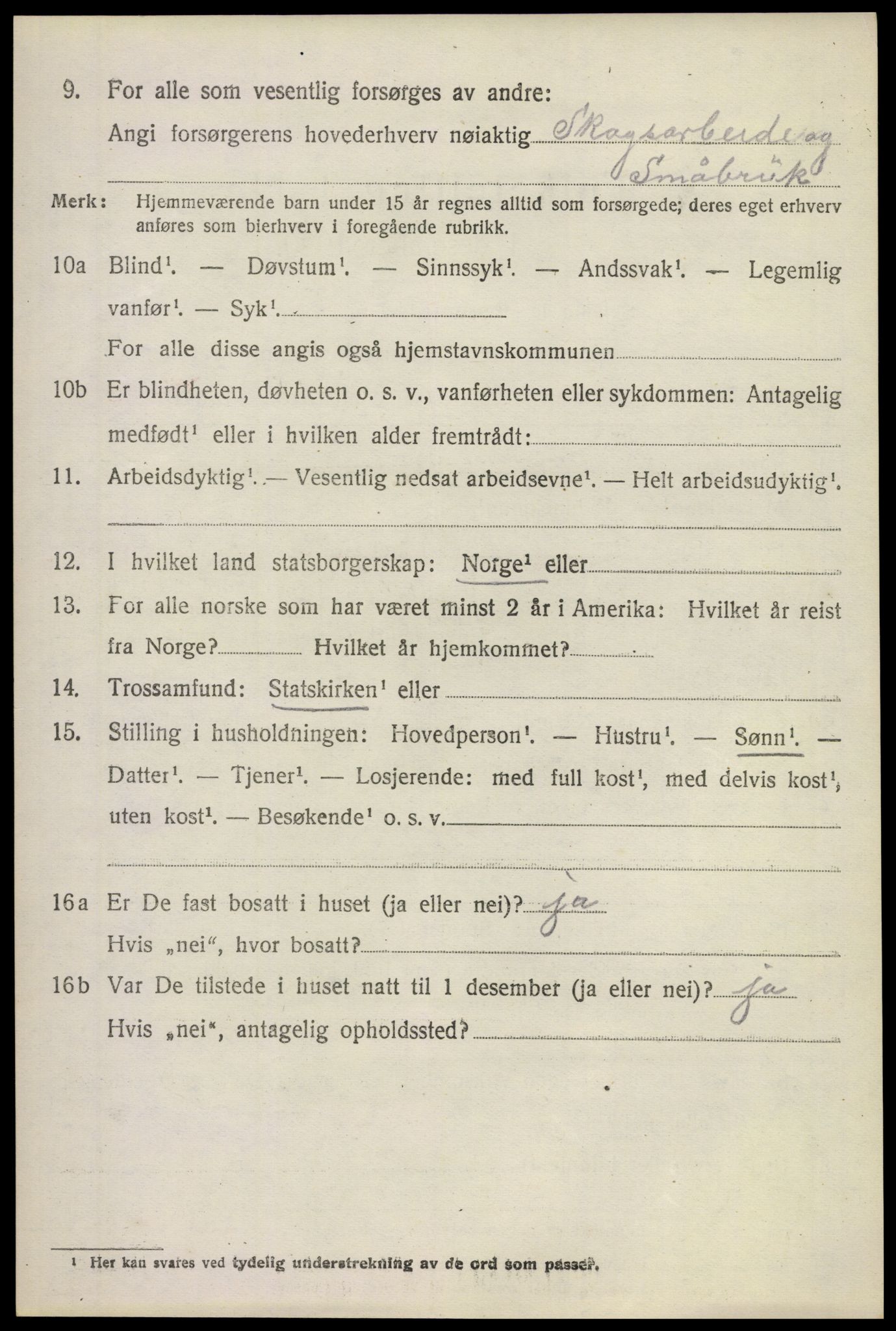 SAKO, 1920 census for Øvre Eiker, 1920, p. 22659