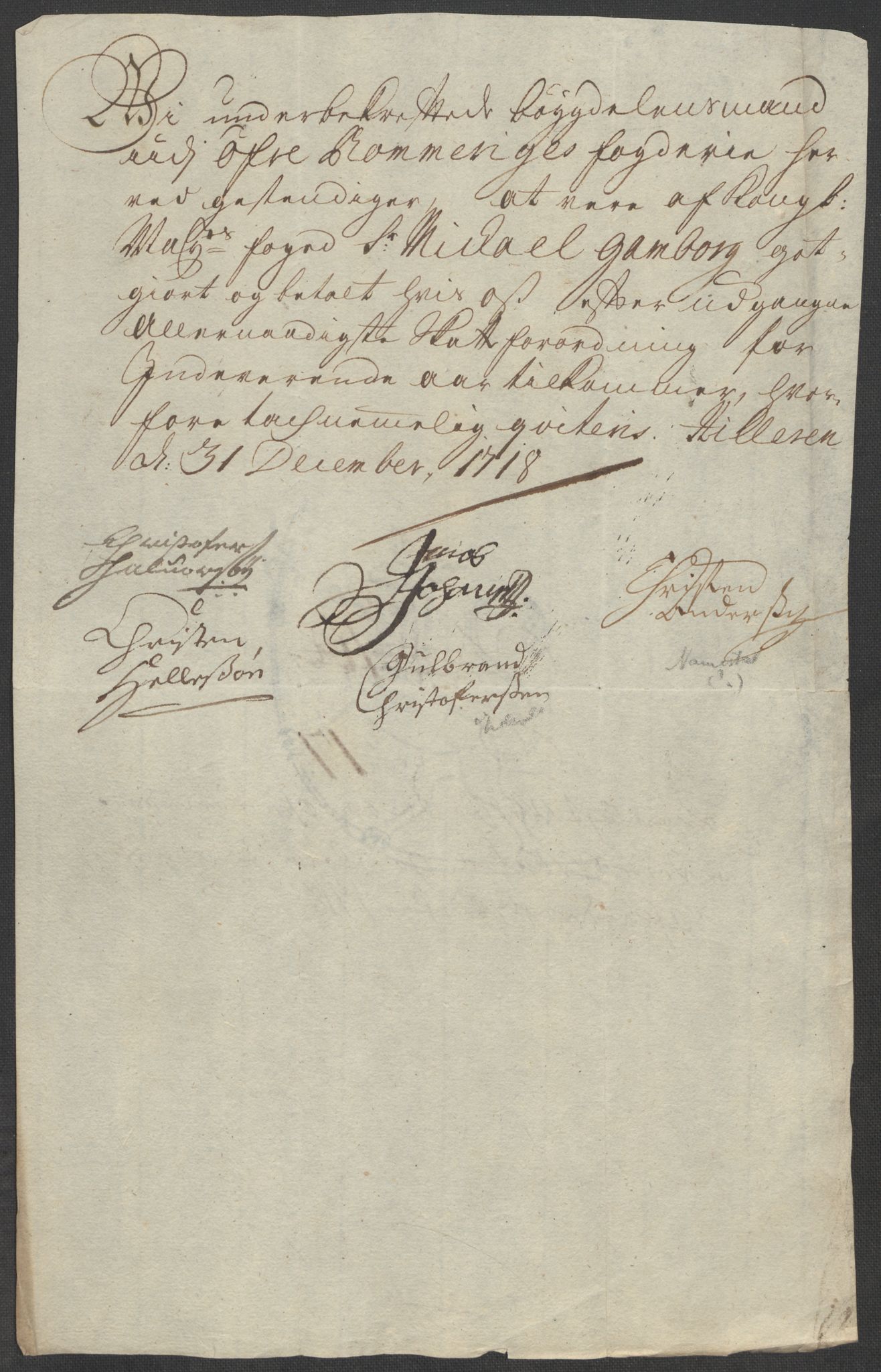 Rentekammeret inntil 1814, Reviderte regnskaper, Fogderegnskap, AV/RA-EA-4092/R12/L0727: Fogderegnskap Øvre Romerike, 1718, p. 294