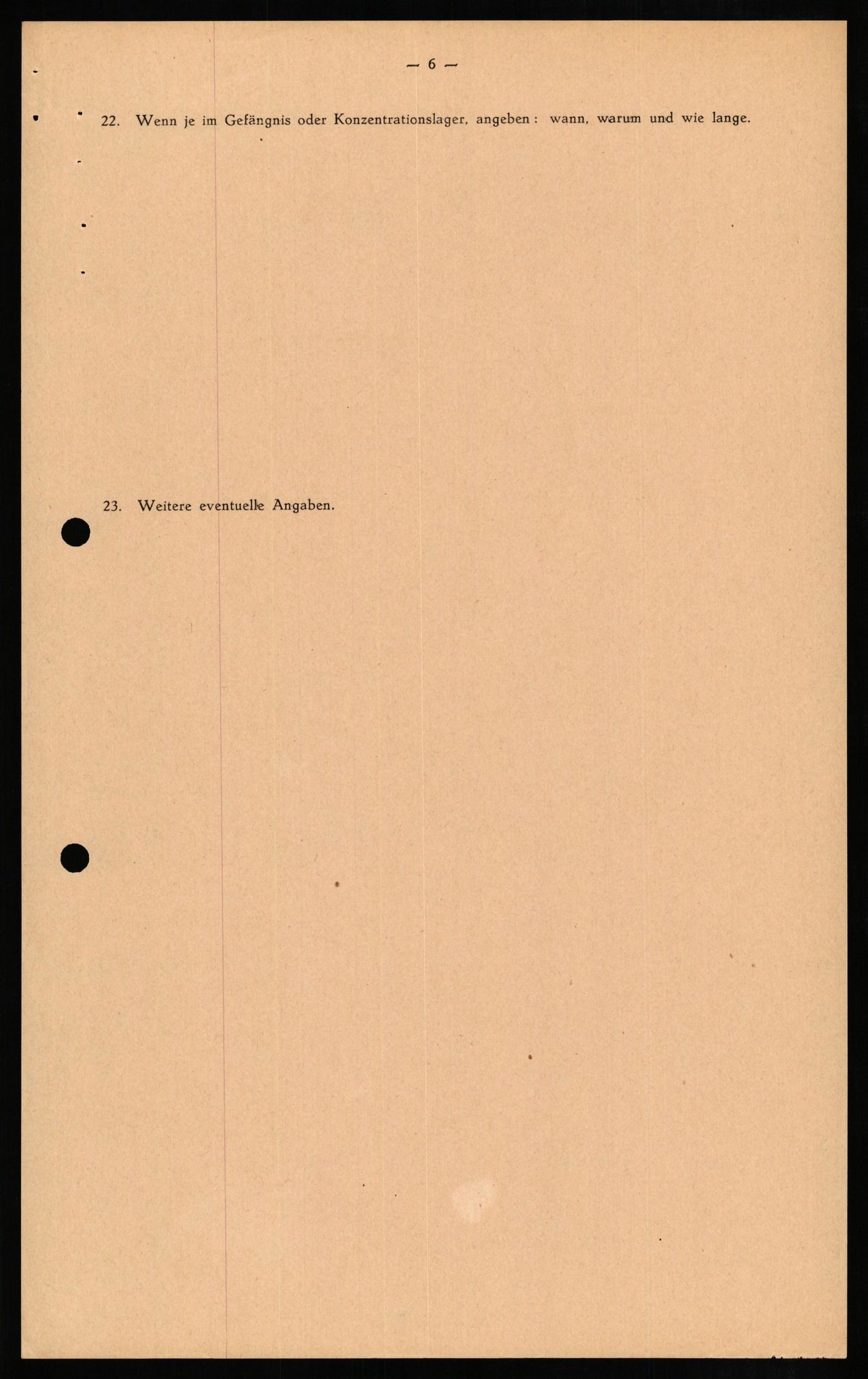 Forsvaret, Forsvarets overkommando II, RA/RAFA-3915/D/Db/L0010: CI Questionaires. Tyske okkupasjonsstyrker i Norge. Tyskere., 1945-1946, p. 634