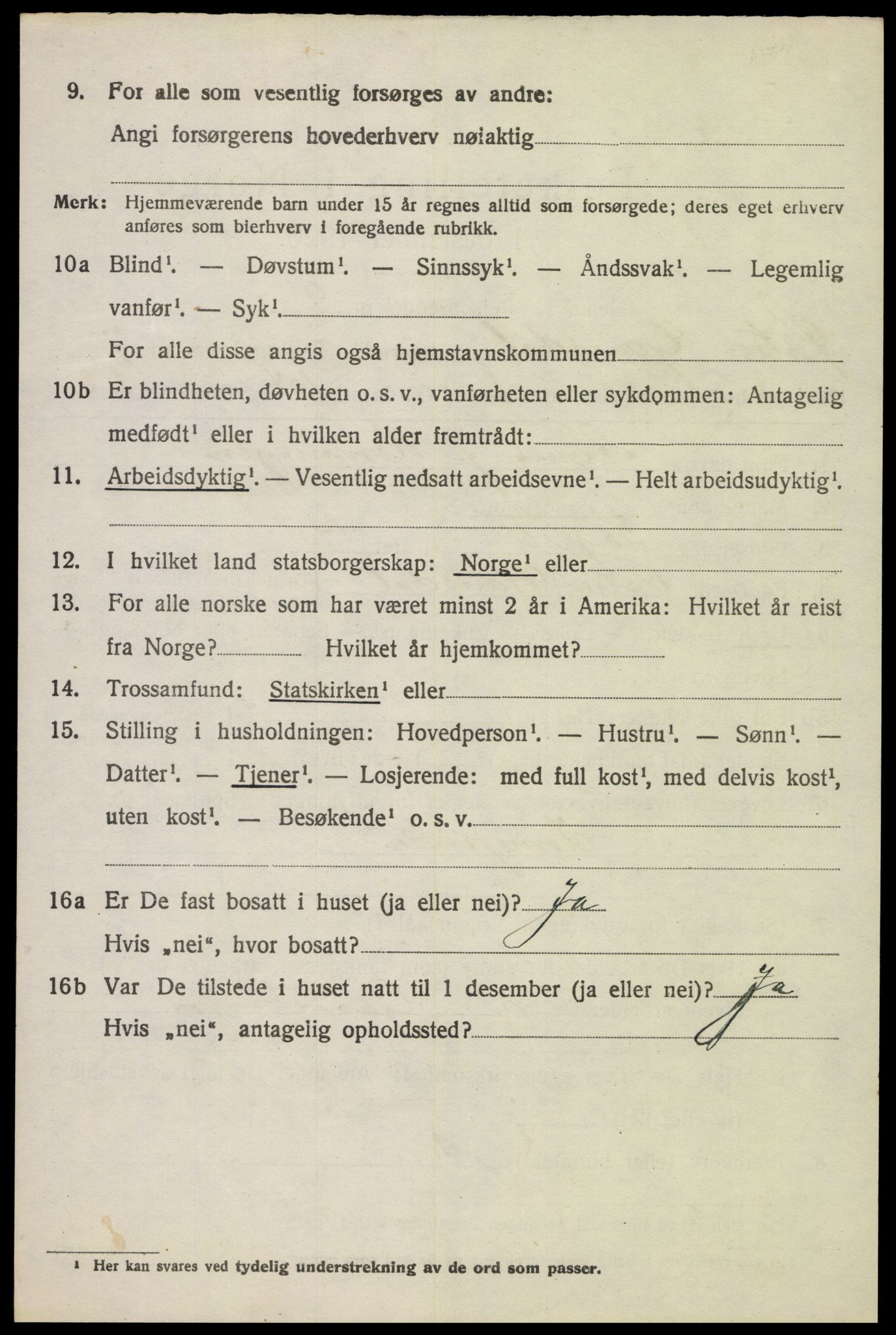 SAH, 1920 census for Østre Gausdal, 1920, p. 3865