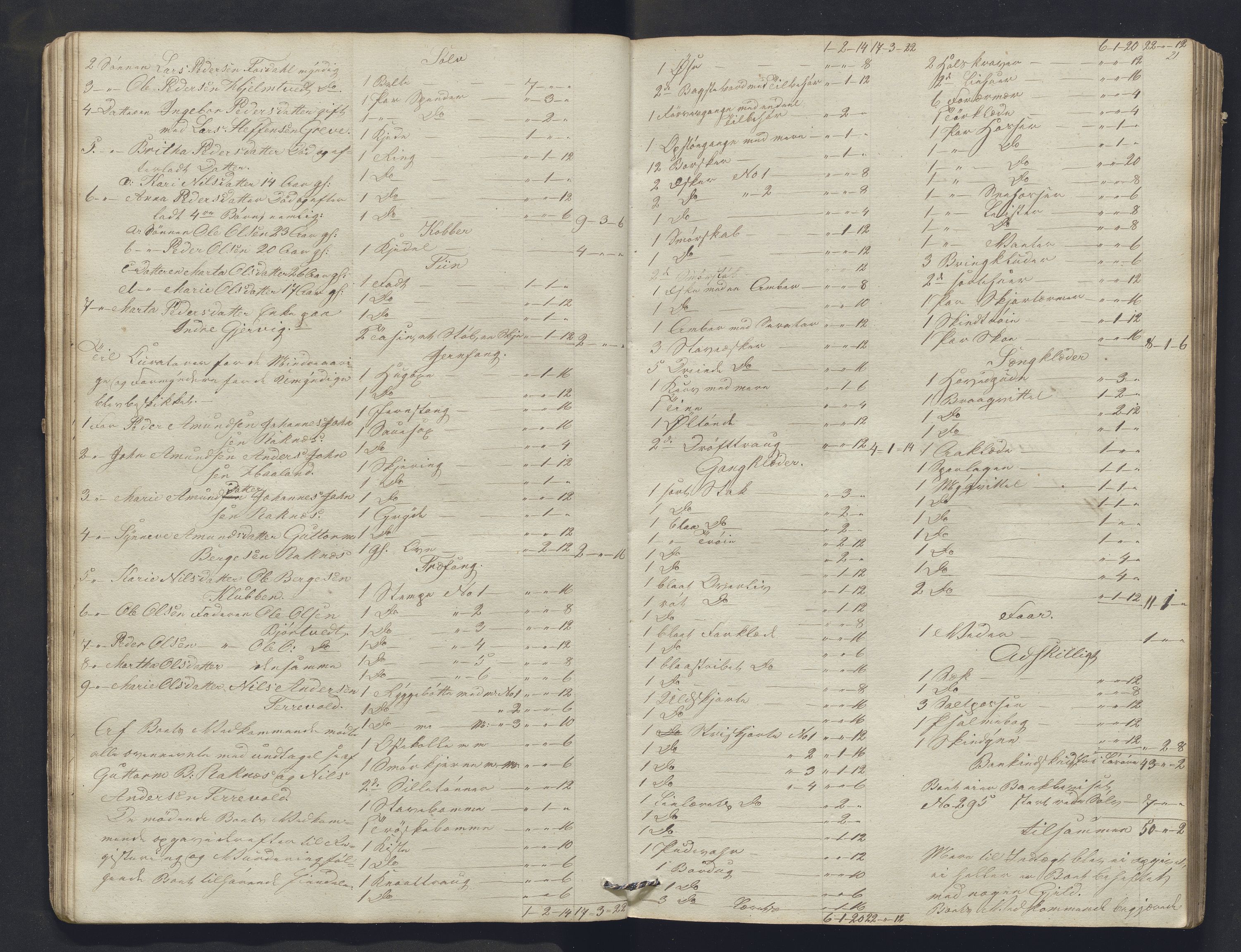 Nordhordland sorenskrivar, SAB/A-2901/1/H/Hb/L0013: Registreringsprotokollar, 1846-1852, p. 21