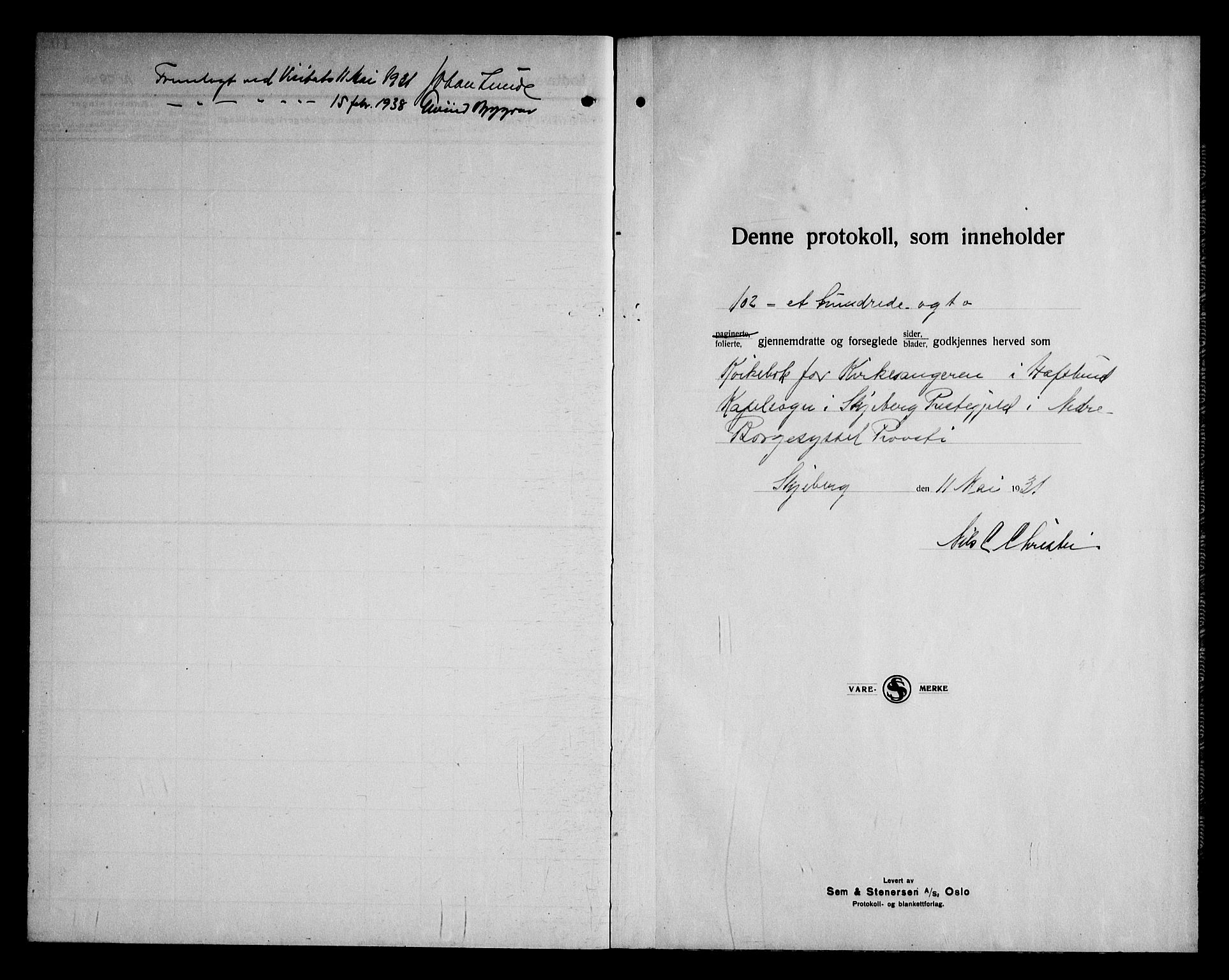 Skjeberg prestekontor Kirkebøker, AV/SAO-A-10923/G/Gd/L0003: Parish register (copy) no. IV 3, 1931-1948
