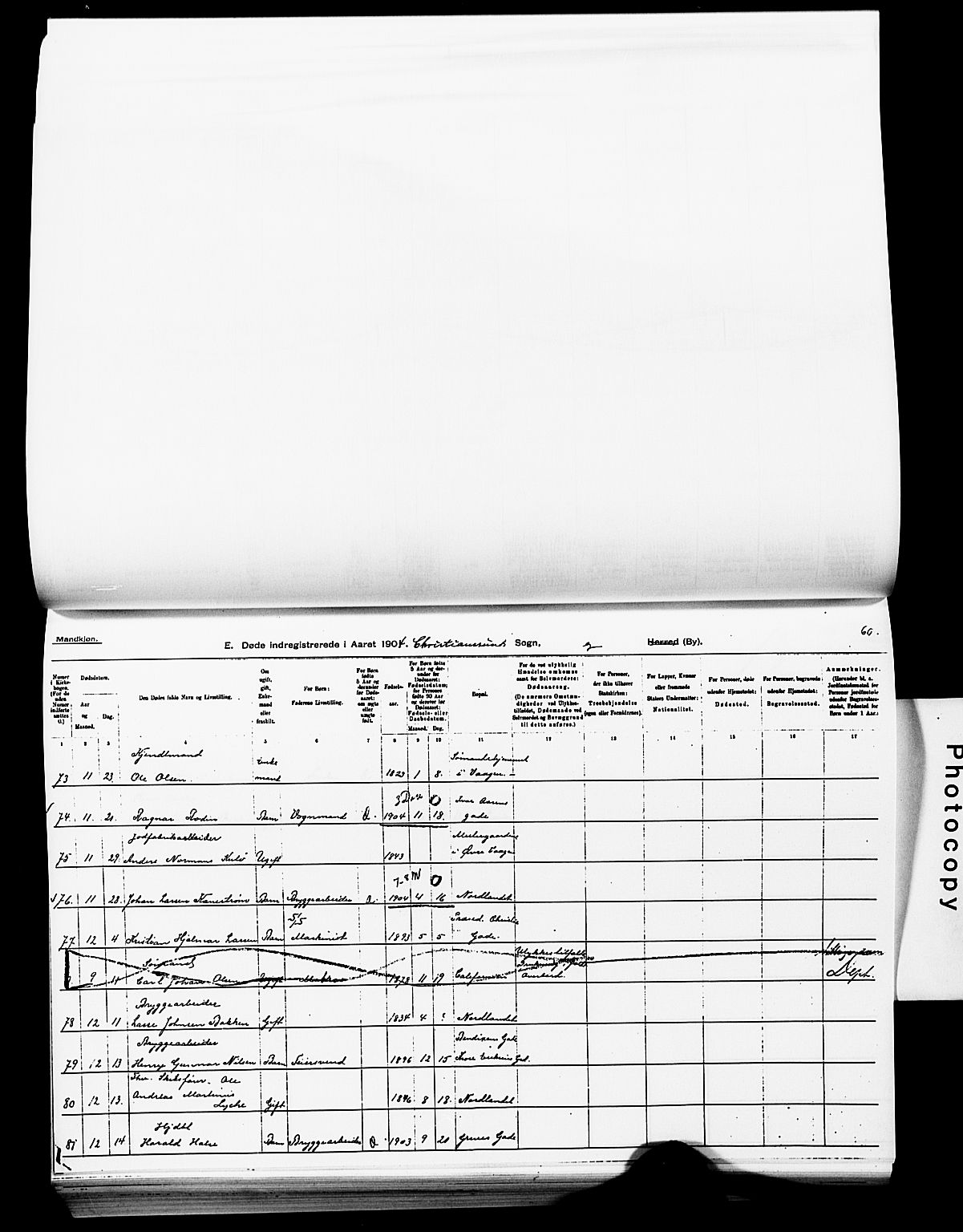 Ministerialprotokoller, klokkerbøker og fødselsregistre - Møre og Romsdal, SAT/A-1454/572/L0860: Parish register (official) no. 572D04, 1903-1916