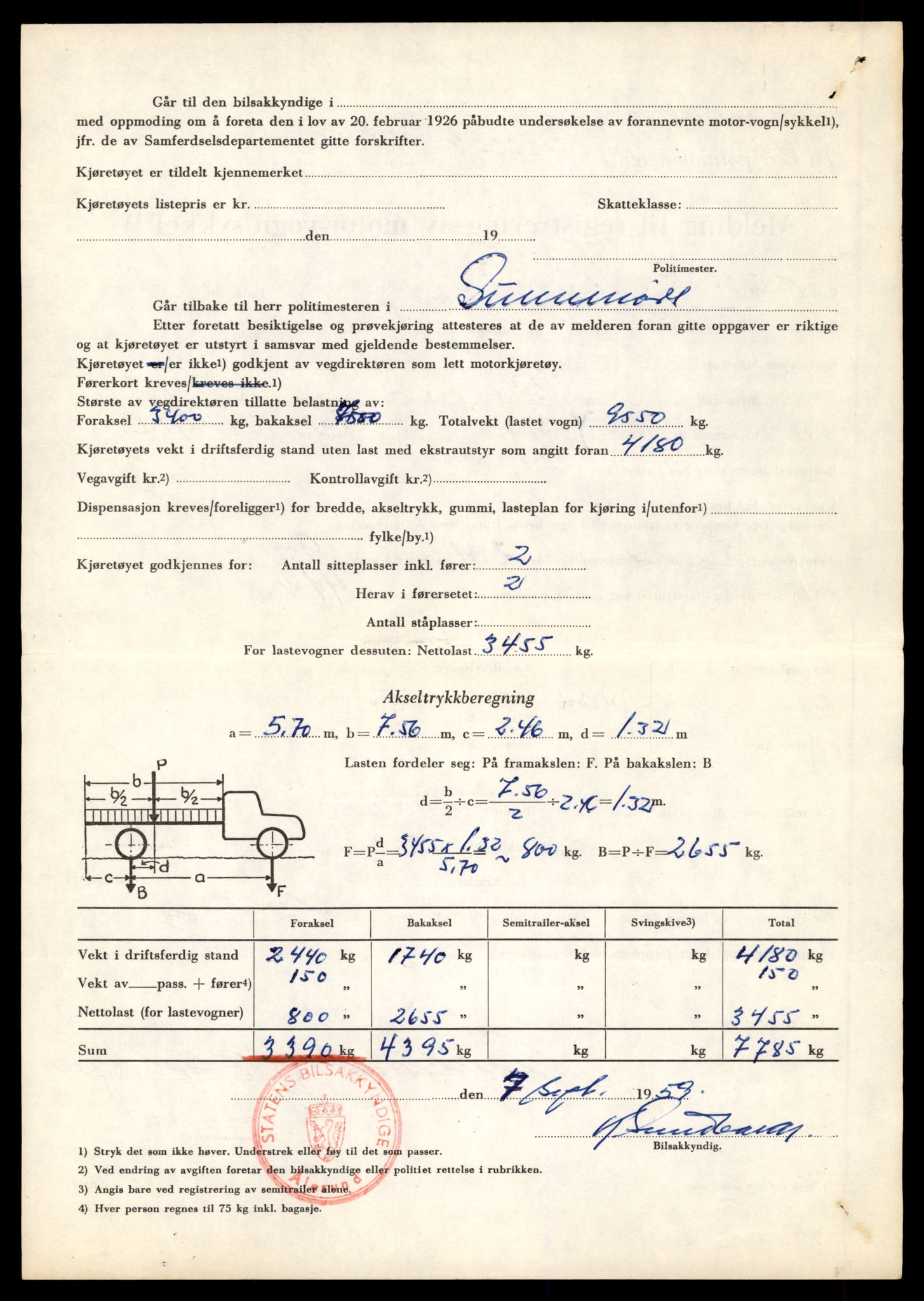 Møre og Romsdal vegkontor - Ålesund trafikkstasjon, AV/SAT-A-4099/F/Fe/L0010: Registreringskort for kjøretøy T 1050 - T 1169, 1927-1998, p. 1781