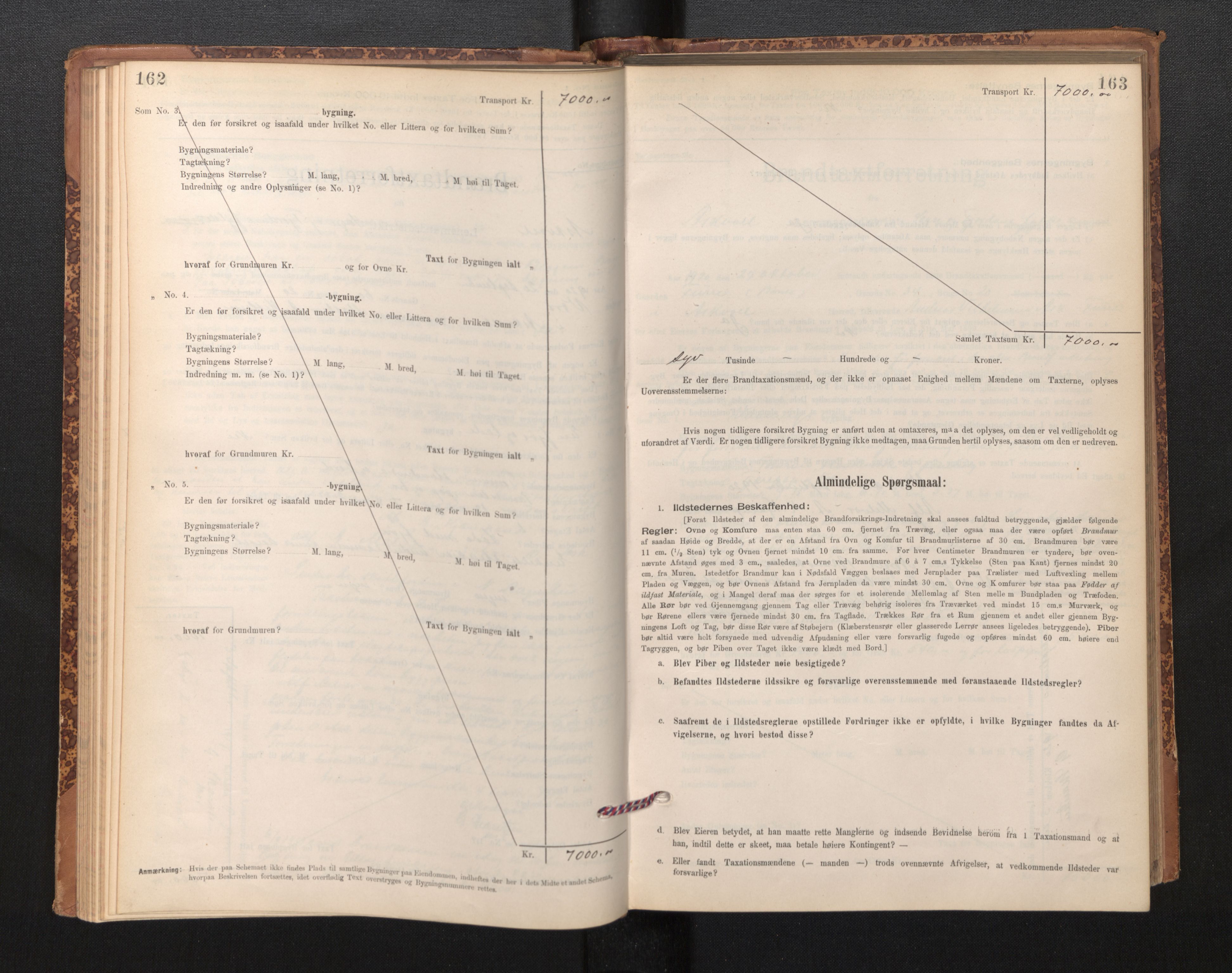 Lensmannen i Askvoll, AV/SAB-A-26301/0012/L0004: Branntakstprotokoll, skjematakst og liste over branntakstmenn, 1895-1932, p. 162-163