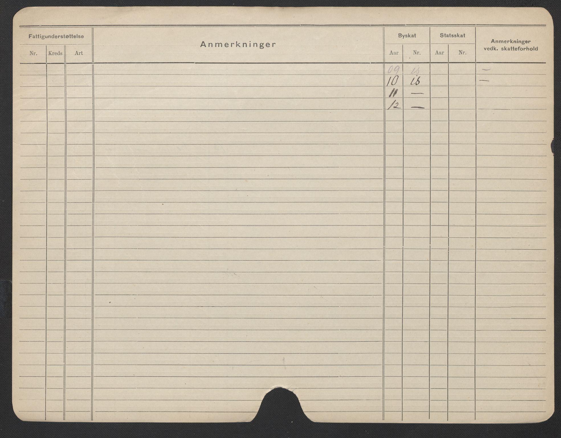 Oslo folkeregister, Registerkort, AV/SAO-A-11715/F/Fa/Fac/L0019: Kvinner, 1906-1914, p. 709b