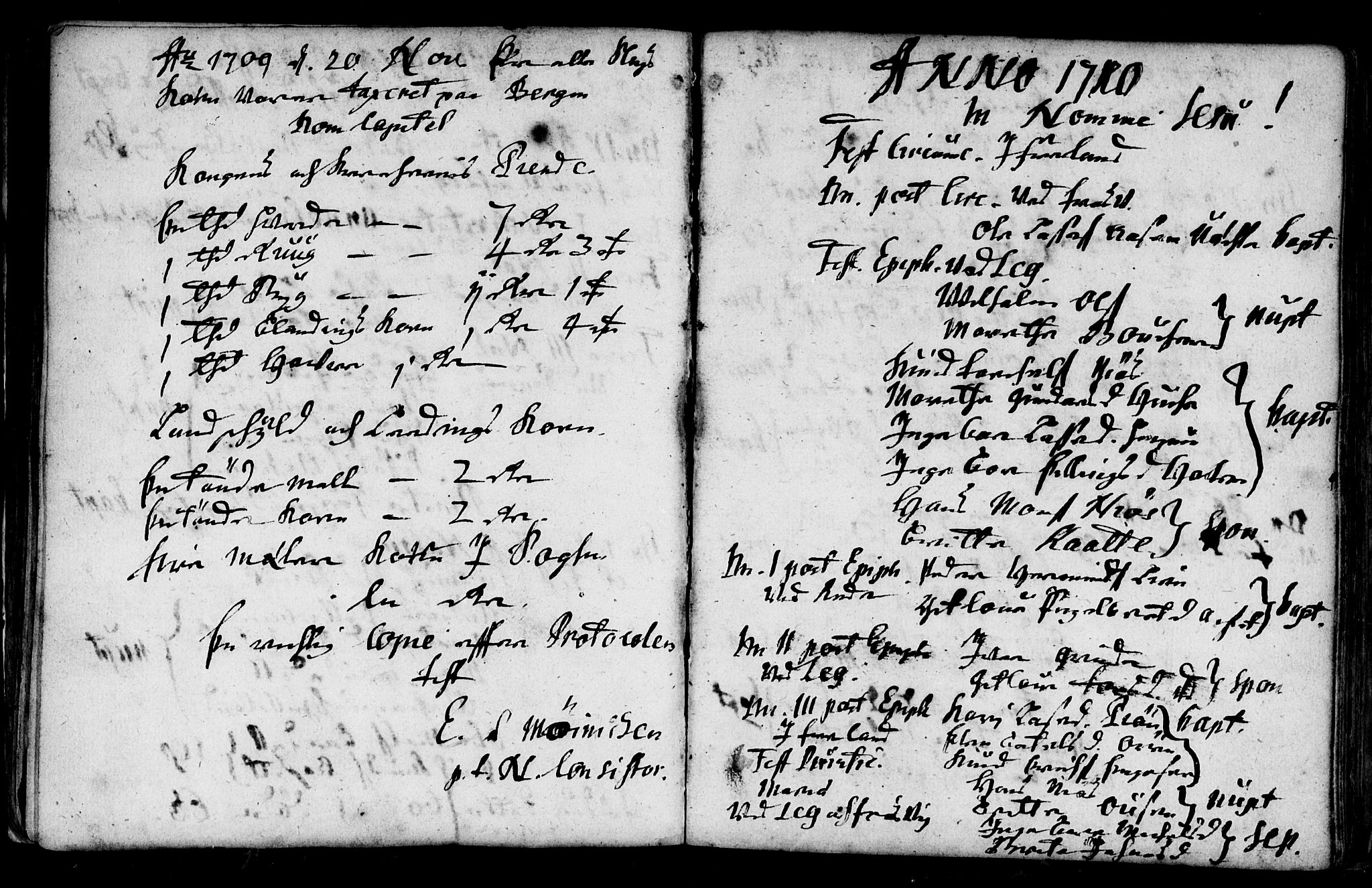 Leikanger sokneprestembete, AV/SAB-A-81001/H/Haa/Haaa/L0001: Parish register (official) no. A 1, 1690-1734, p. 84