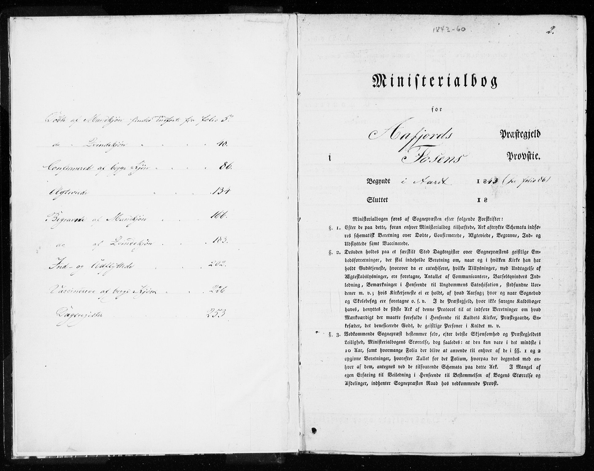 Ministerialprotokoller, klokkerbøker og fødselsregistre - Sør-Trøndelag, SAT/A-1456/655/L0677: Parish register (official) no. 655A06, 1847-1860, p. 2