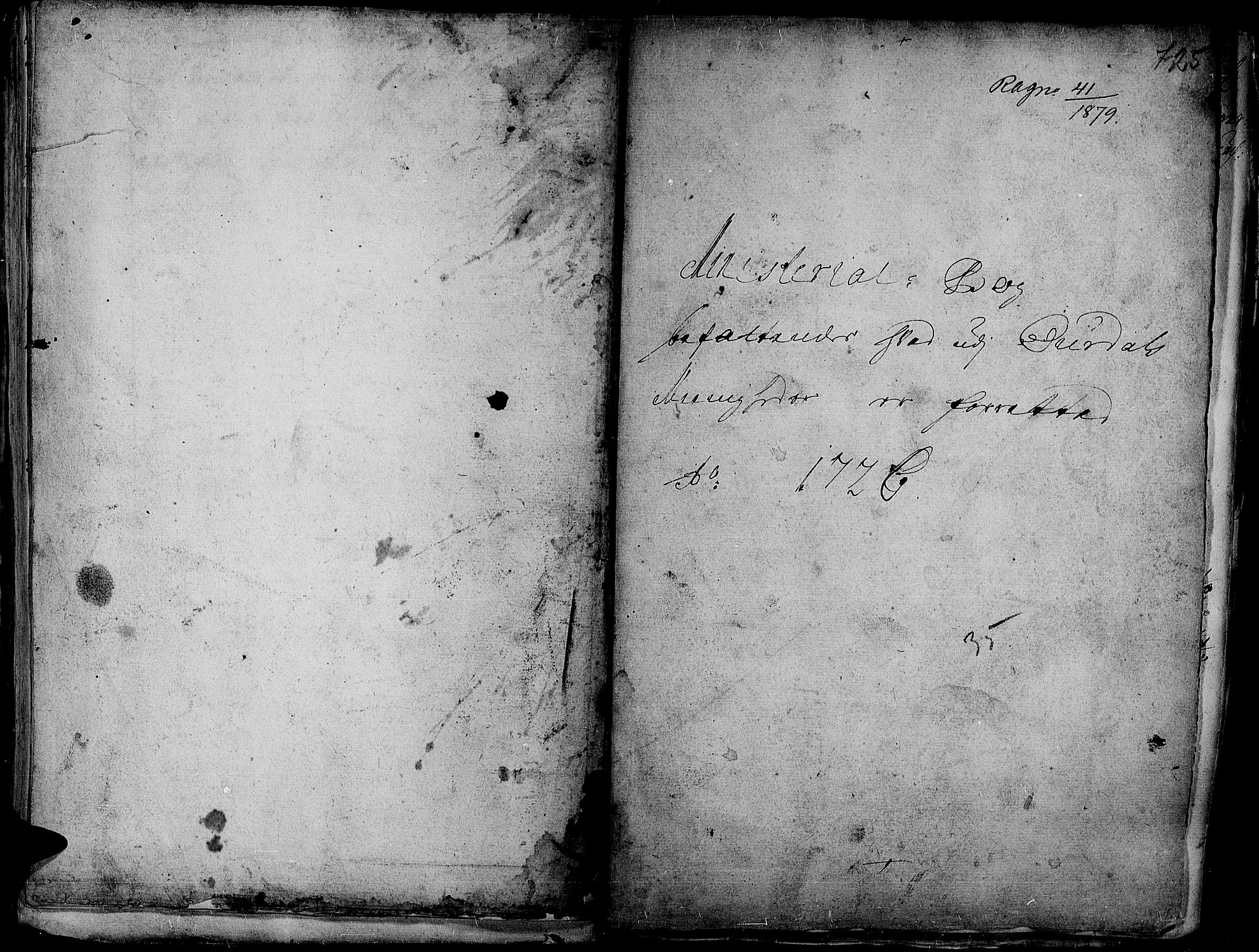 Aurdal prestekontor, SAH/PREST-126/H/Ha/Haa/L0001: Parish register (official) no. 1-3, 1692-1730, p. 725
