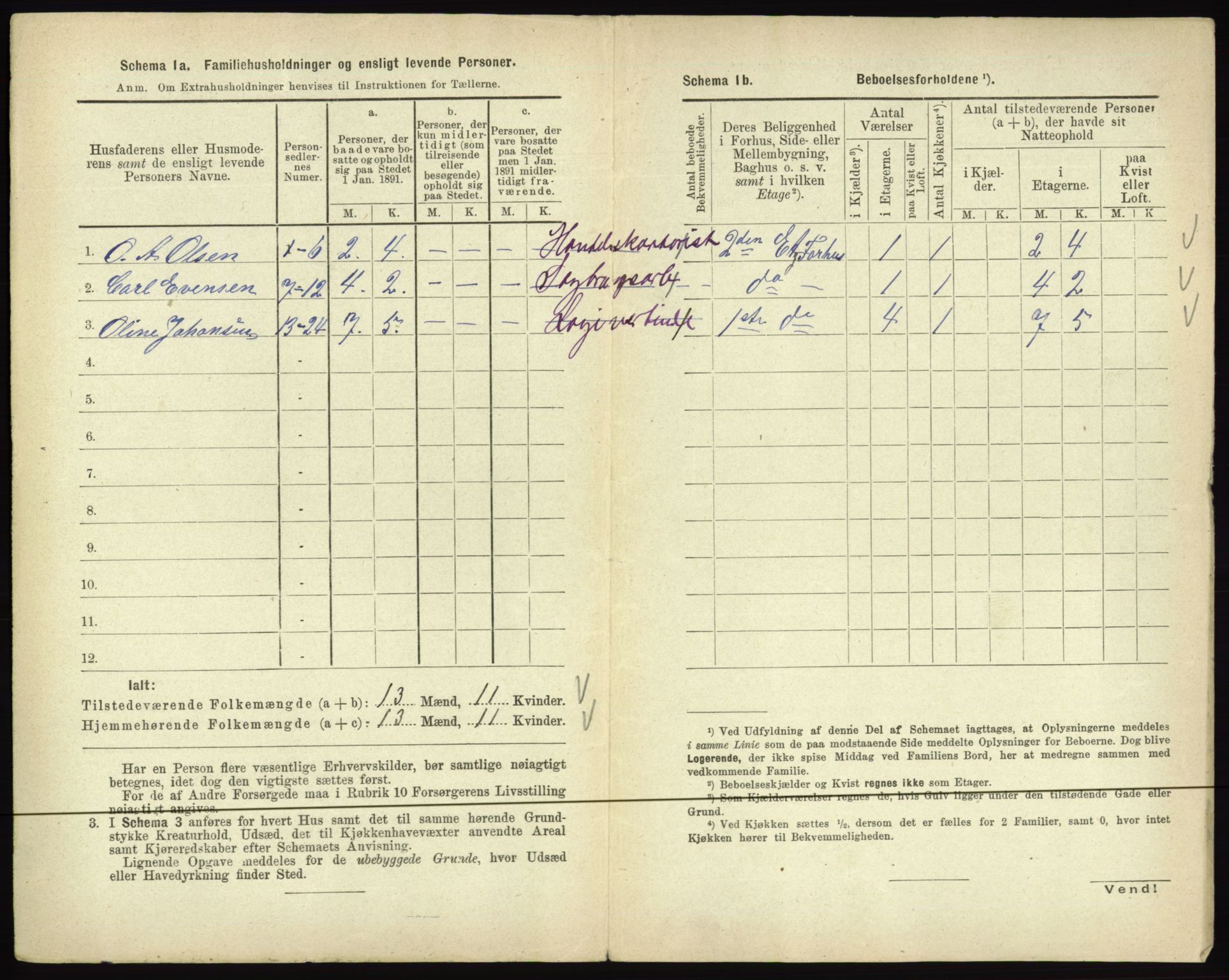 RA, 1891 census for 0502 Gjøvik, 1891, p. 171