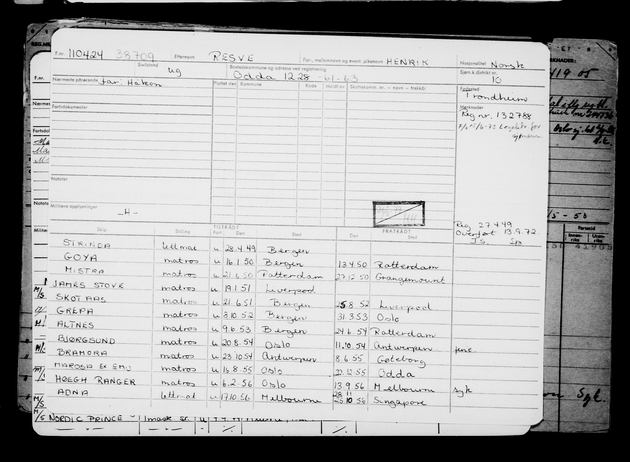 Direktoratet for sjømenn, AV/RA-S-3545/G/Gb/L0230: Hovedkort, 1924, p. 24