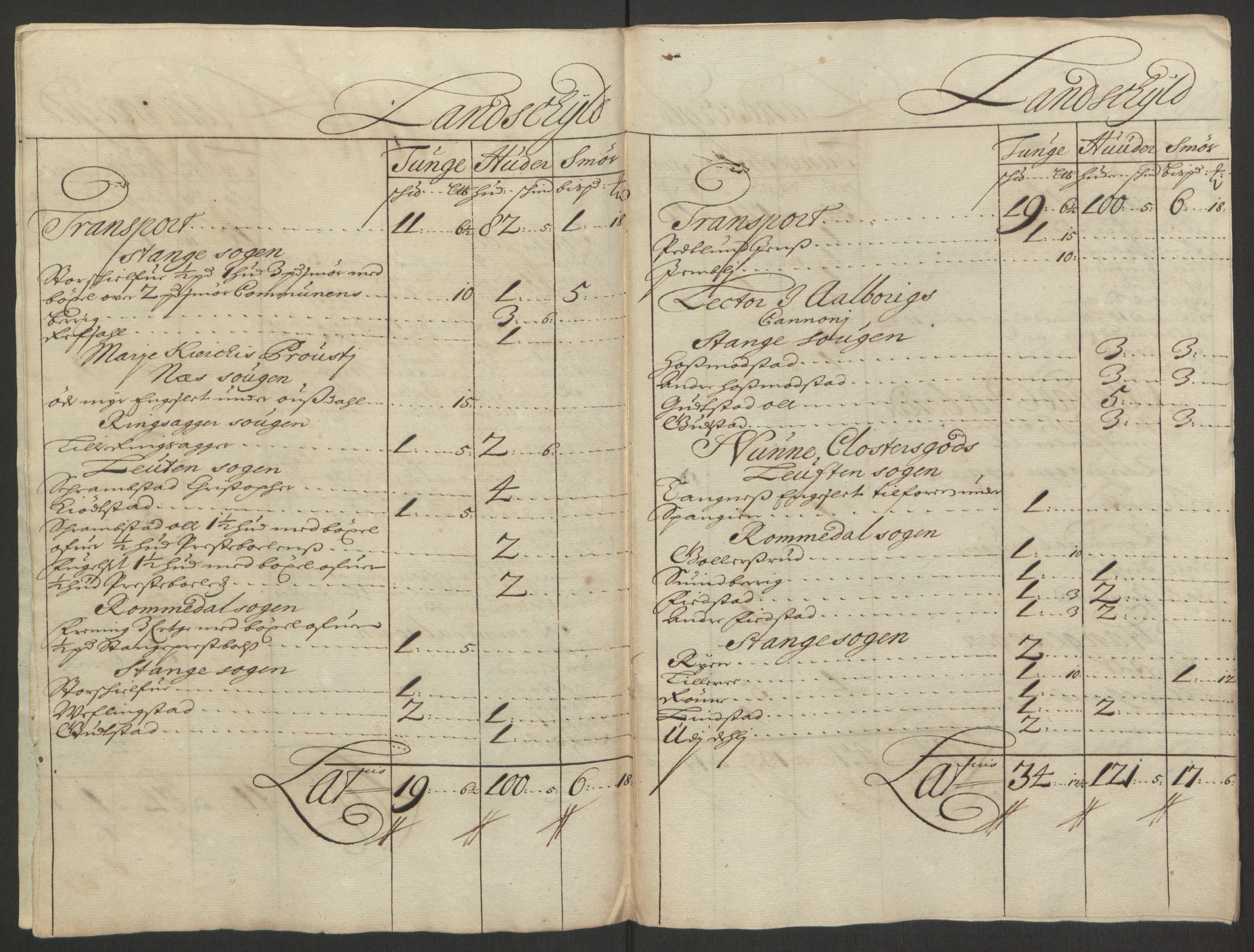 Rentekammeret inntil 1814, Reviderte regnskaper, Fogderegnskap, RA/EA-4092/R16/L1034: Fogderegnskap Hedmark, 1693, p. 43