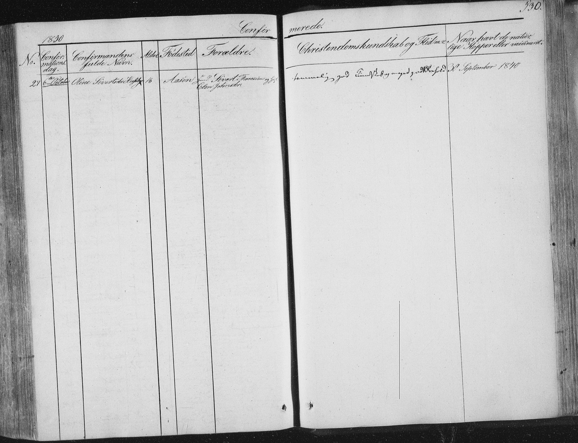 Ministerialprotokoller, klokkerbøker og fødselsregistre - Nord-Trøndelag, AV/SAT-A-1458/713/L0115: Parish register (official) no. 713A06, 1838-1851, p. 530