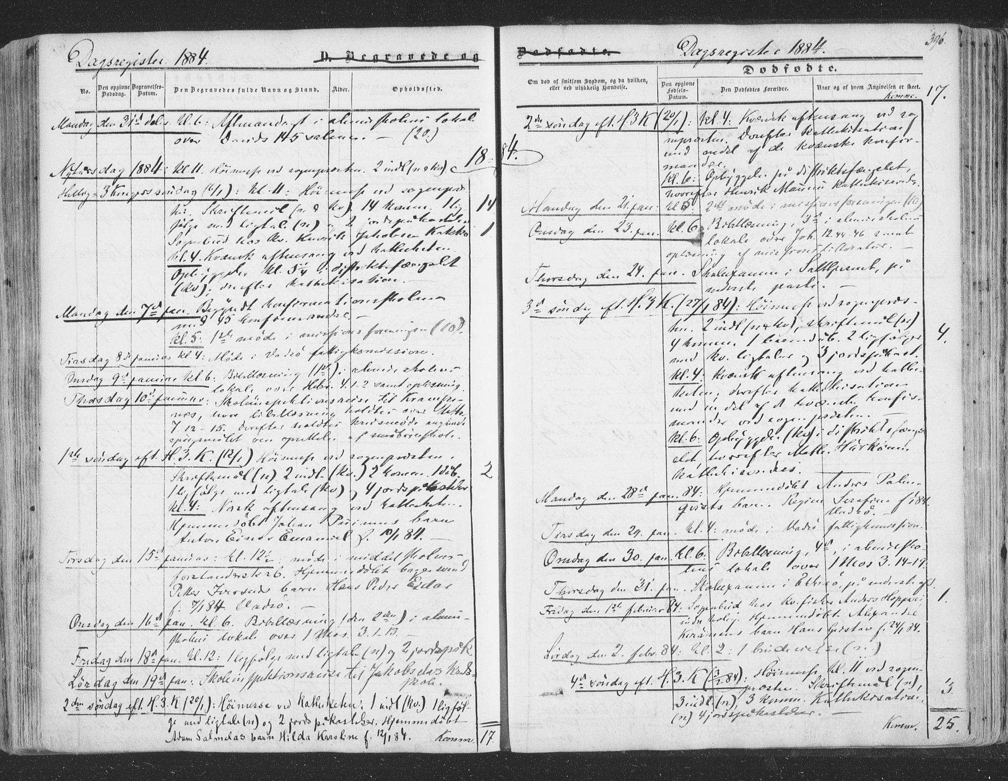 Vadsø sokneprestkontor, SATØ/S-1325/H/Ha/L0004kirke: Parish register (official) no. 4, 1854-1880, p. 396