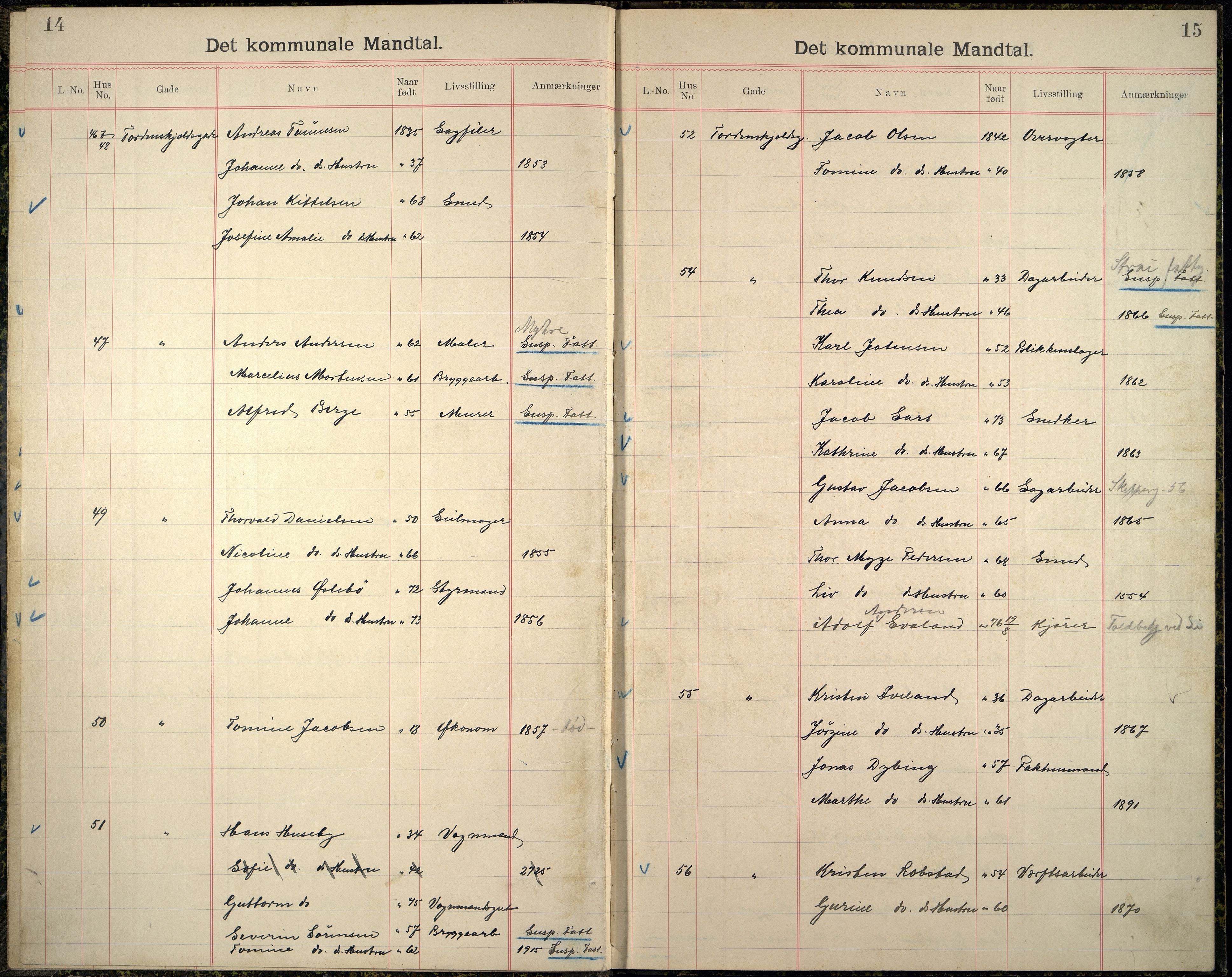 Kristiansand By - Valgstyret, ARKSOR/1001KG110/Fb/L0017: Det kommunale manntall IV, 1901, p. 10